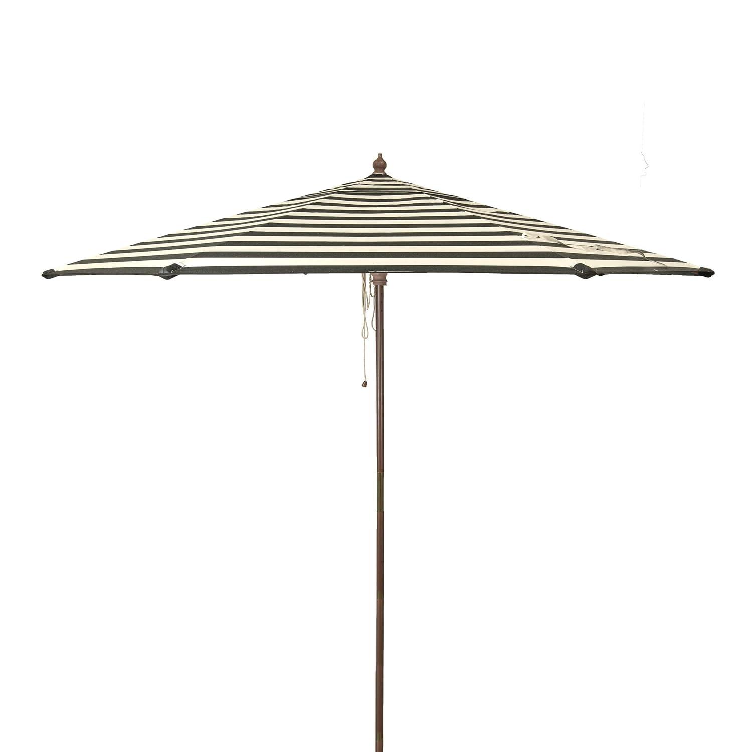 Heininger Holdings LLC 9' Classic Wood Market Umbrella