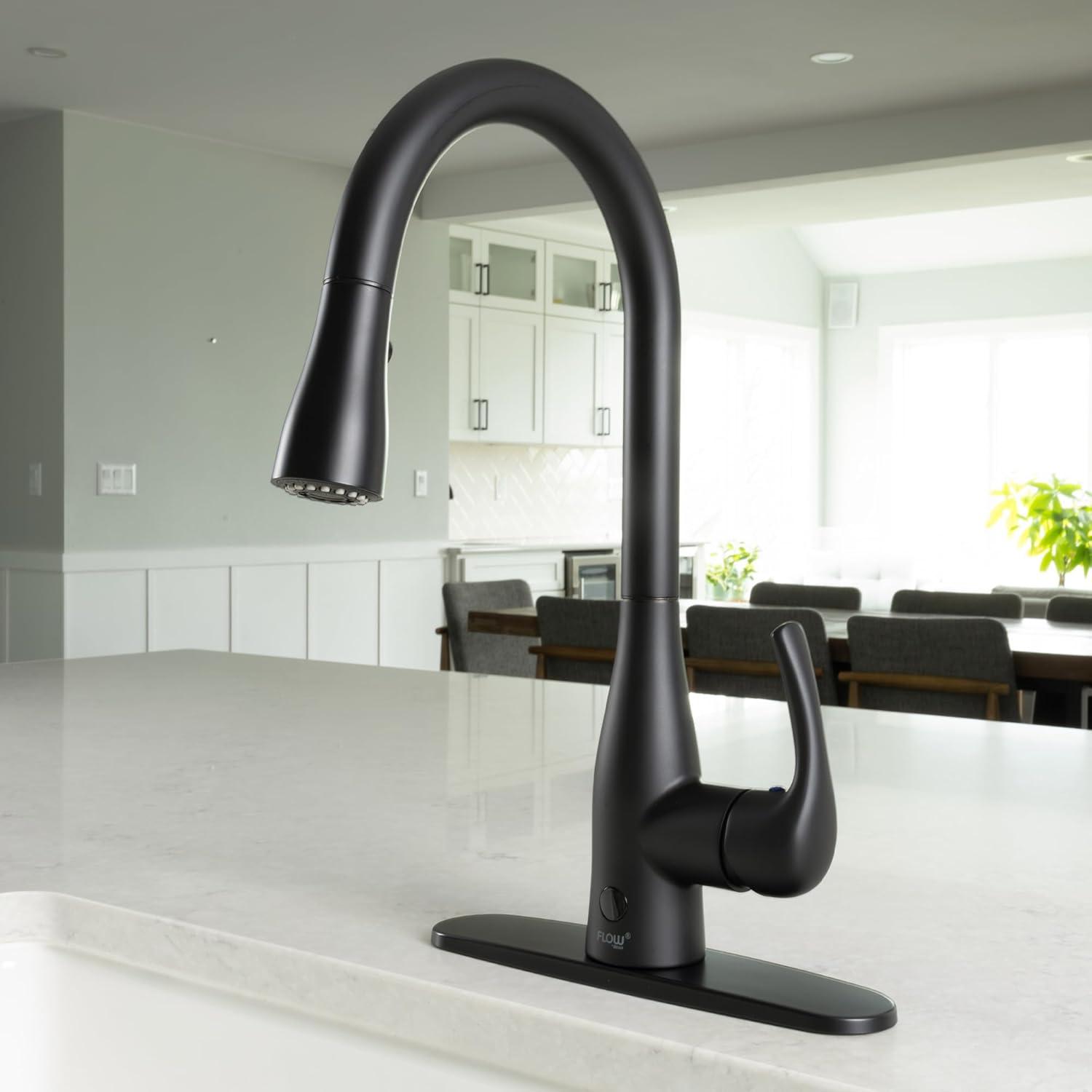 Touchless Pull Down Single Handle Kitchen Faucet