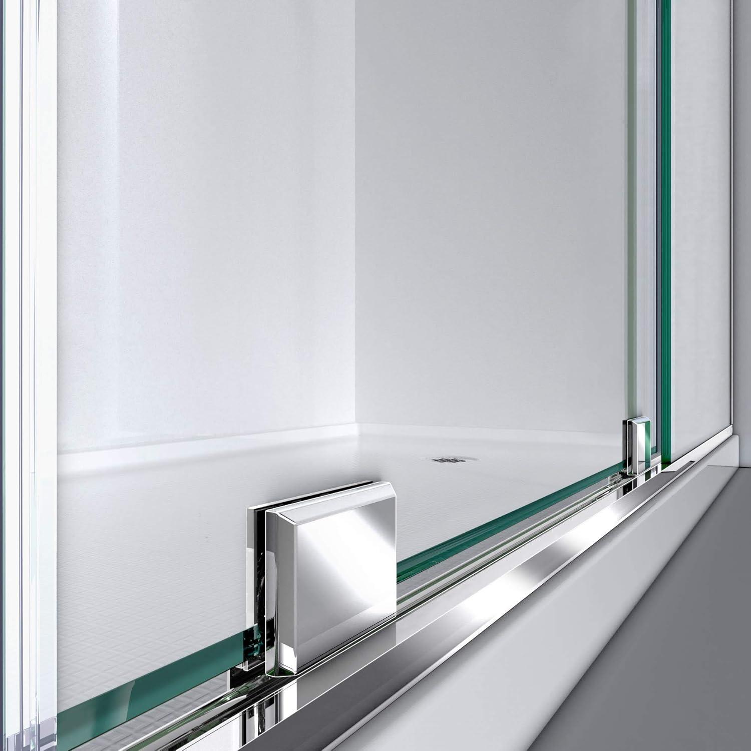 DreamLine Mirage-X 55 - 59 inch W x 71 inch H Frameless Sliding Shower Door