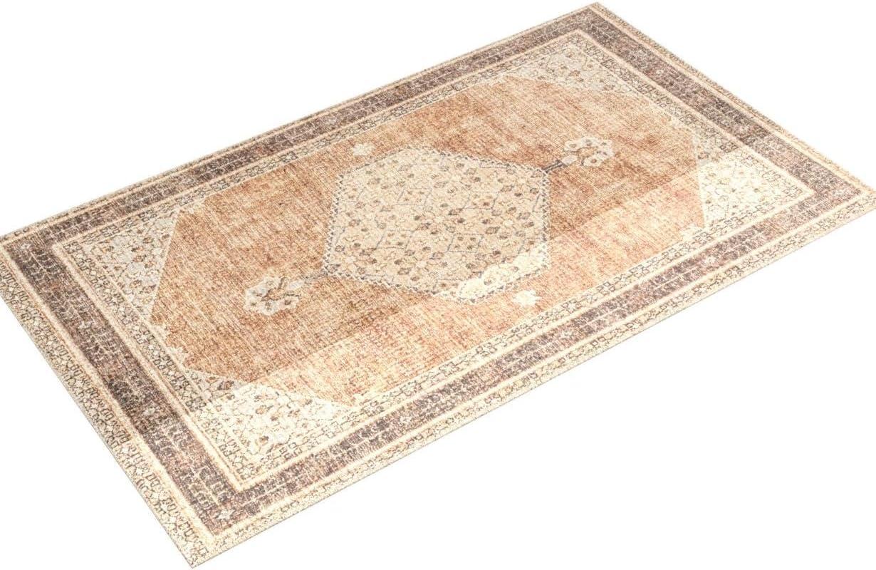 Becki Owens x Livabliss Lila Oriental Brown/Beige Area Rug