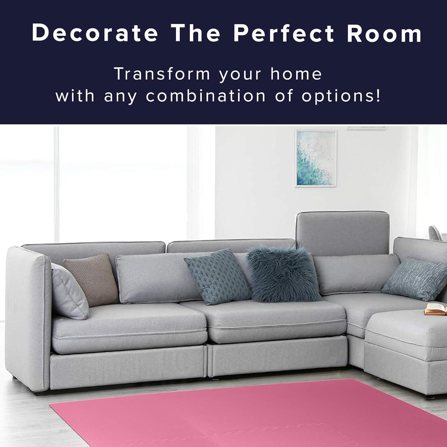 We Sell Mats 3/8" Thick Multipurpose Foam Floor Tile 100 Square Feet (25 Tiles)