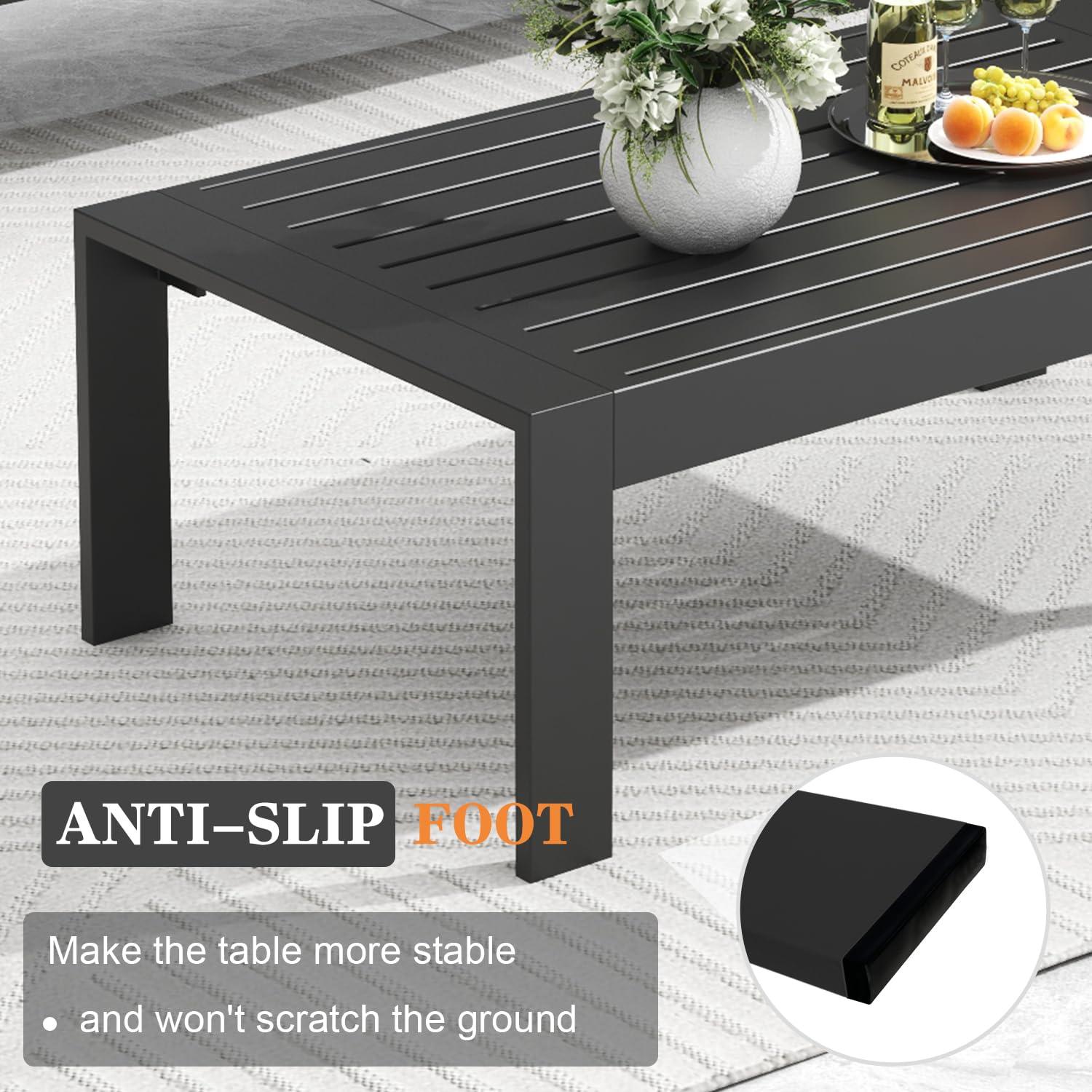 LayinSun Alturas Standalone Product 4 Piece Sofa Seating Group With Cushions