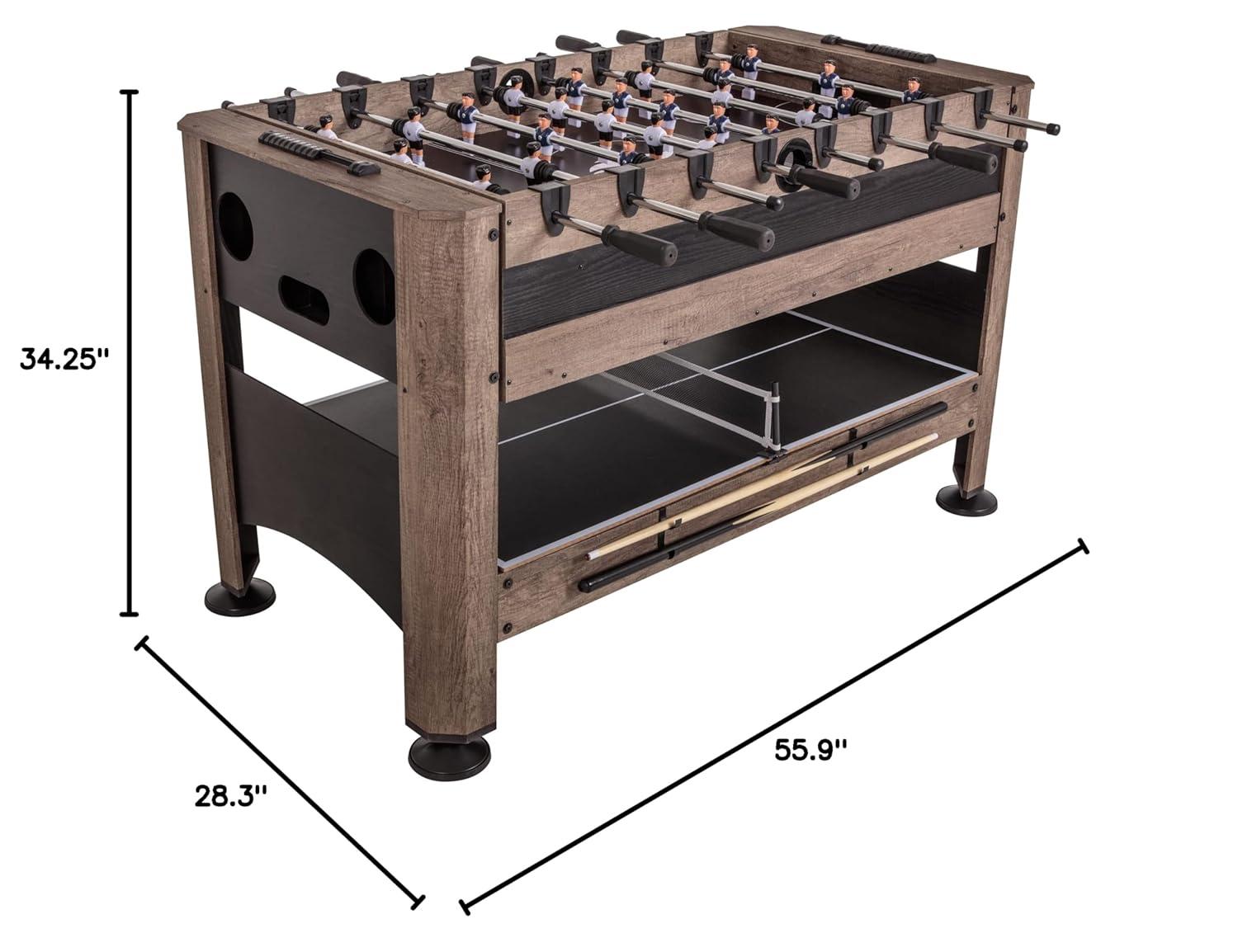 Triumph Sports Triumph 55" 4-in-1 Multi Game Swivel Table