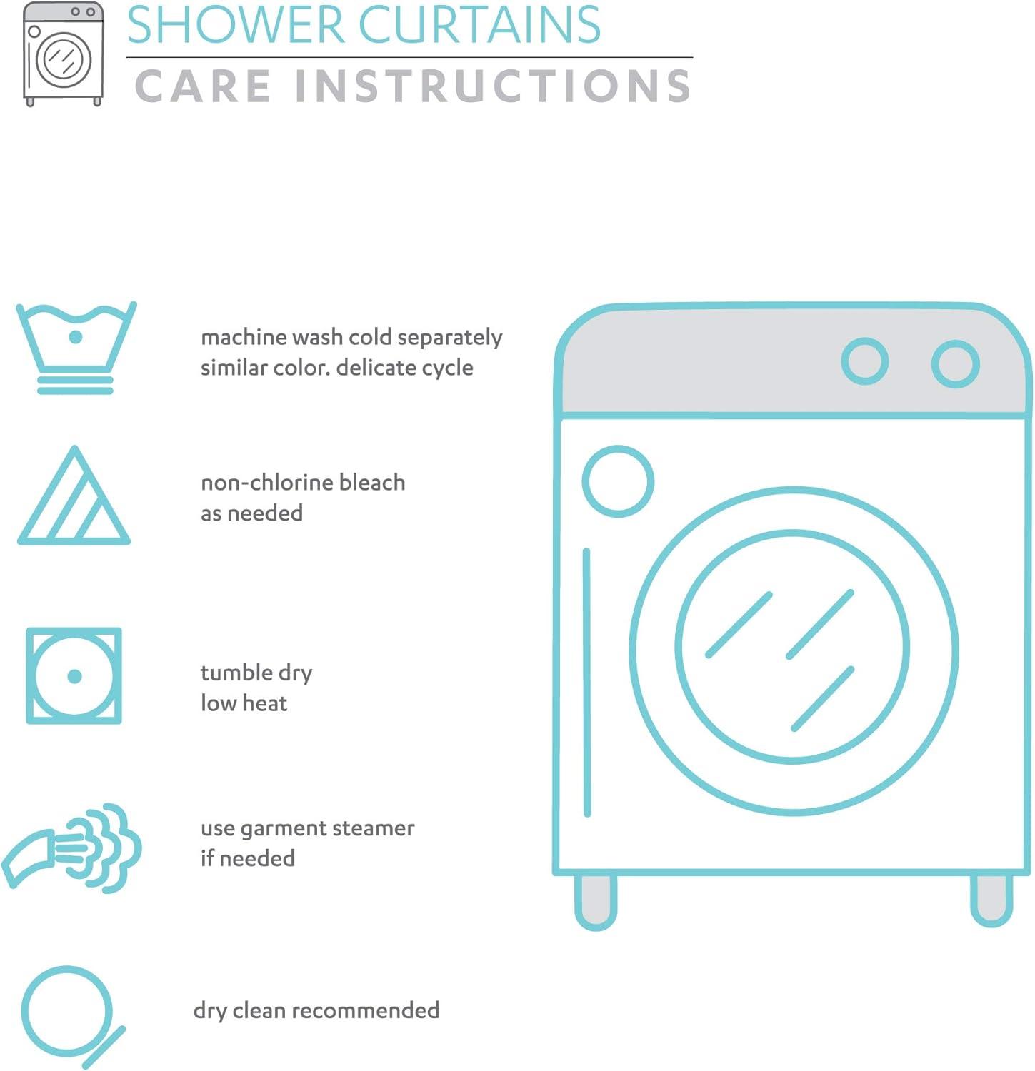 Lush Decor Ombre Shower Curtain