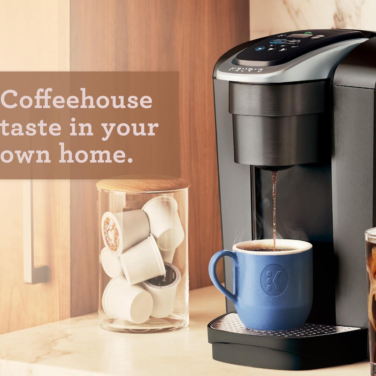 Keurig K-Elite Single-Serve K-Cup Pod Coffee Maker with Iced Coffee Setting and Strength Control