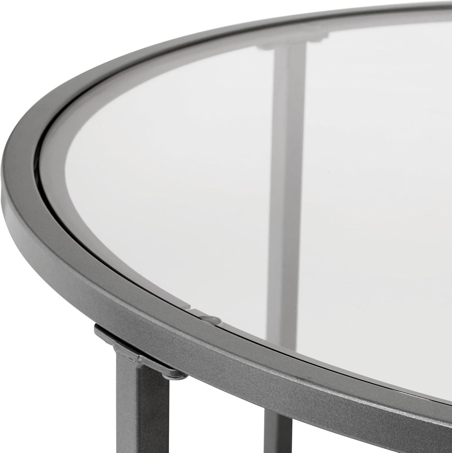 28" Round Camber Elite Coffee Table - studio designs