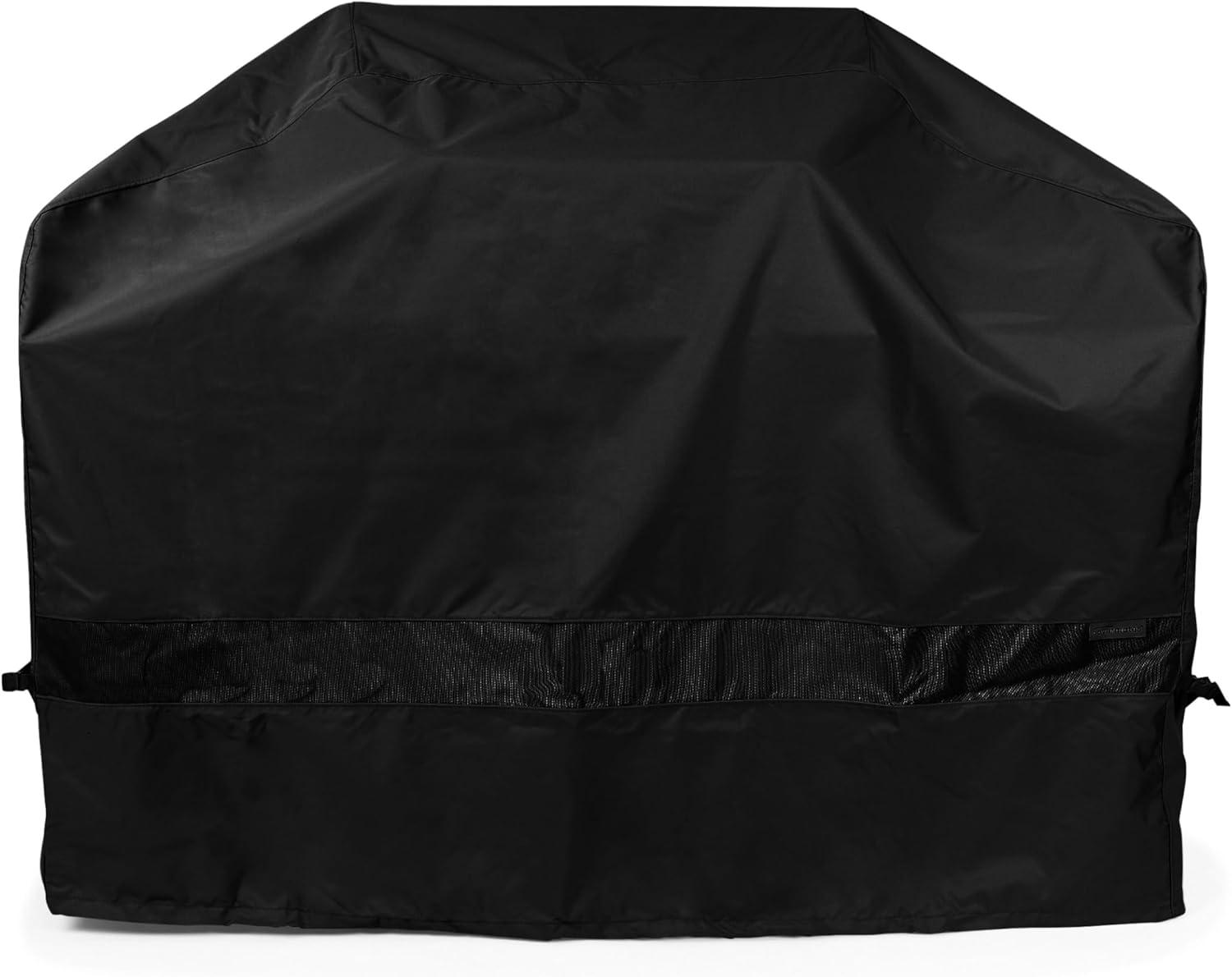 Covermates Grill Cover - Weather Resistant Outdoor Cover, Heavy Duty bbq Covers for Large Outdoor Kitchen, Elite 300D Polyester, 80 Inch, Black