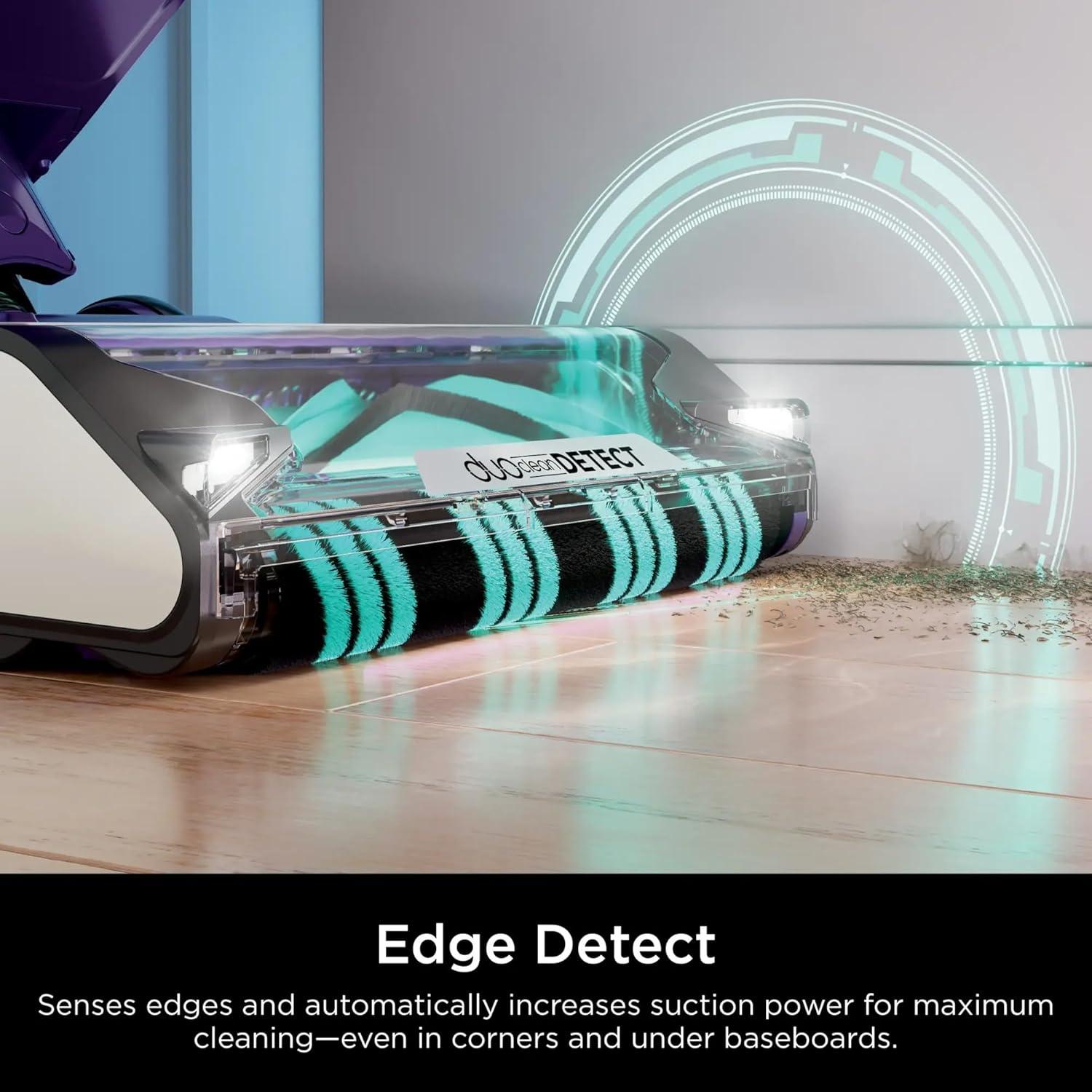 Shark ® POWERDETECT Upright Vacuum with DuoClean Detect Technology