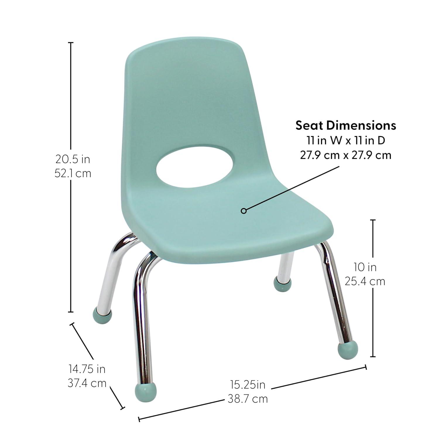 Factory Direct Partners Stacking Classroom Chair ( Set of 6 ) (Set of 6)