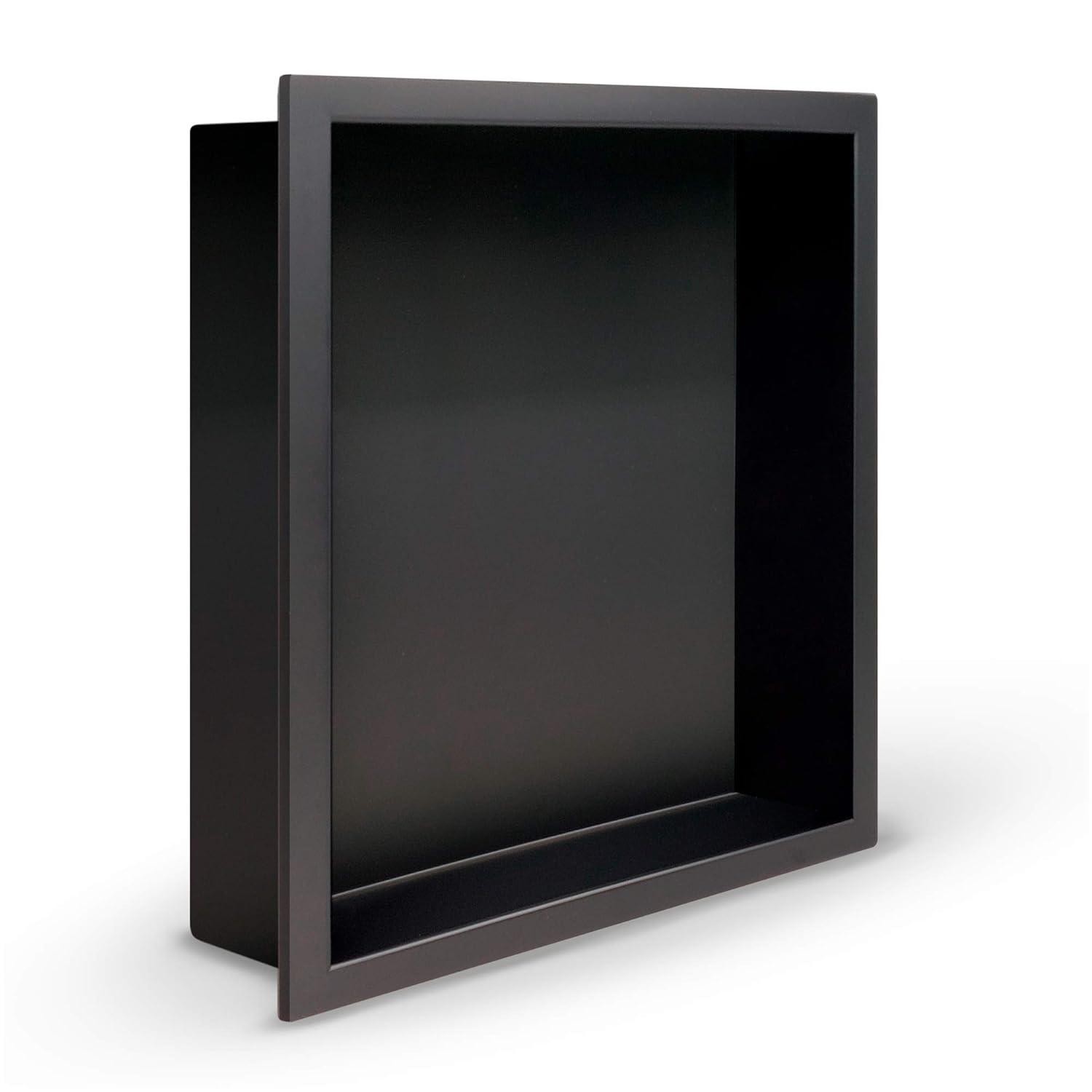 Shower Niche Stainless Steel In-wall Model 12" X 12" Recessed Shelf - Modern and Elegant Design - Easy to Install