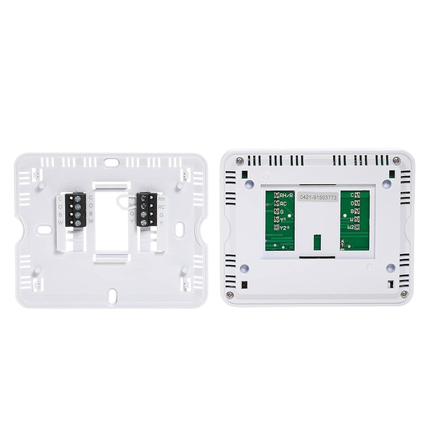 White Digital 7-Day Programmable Wall Thermostat