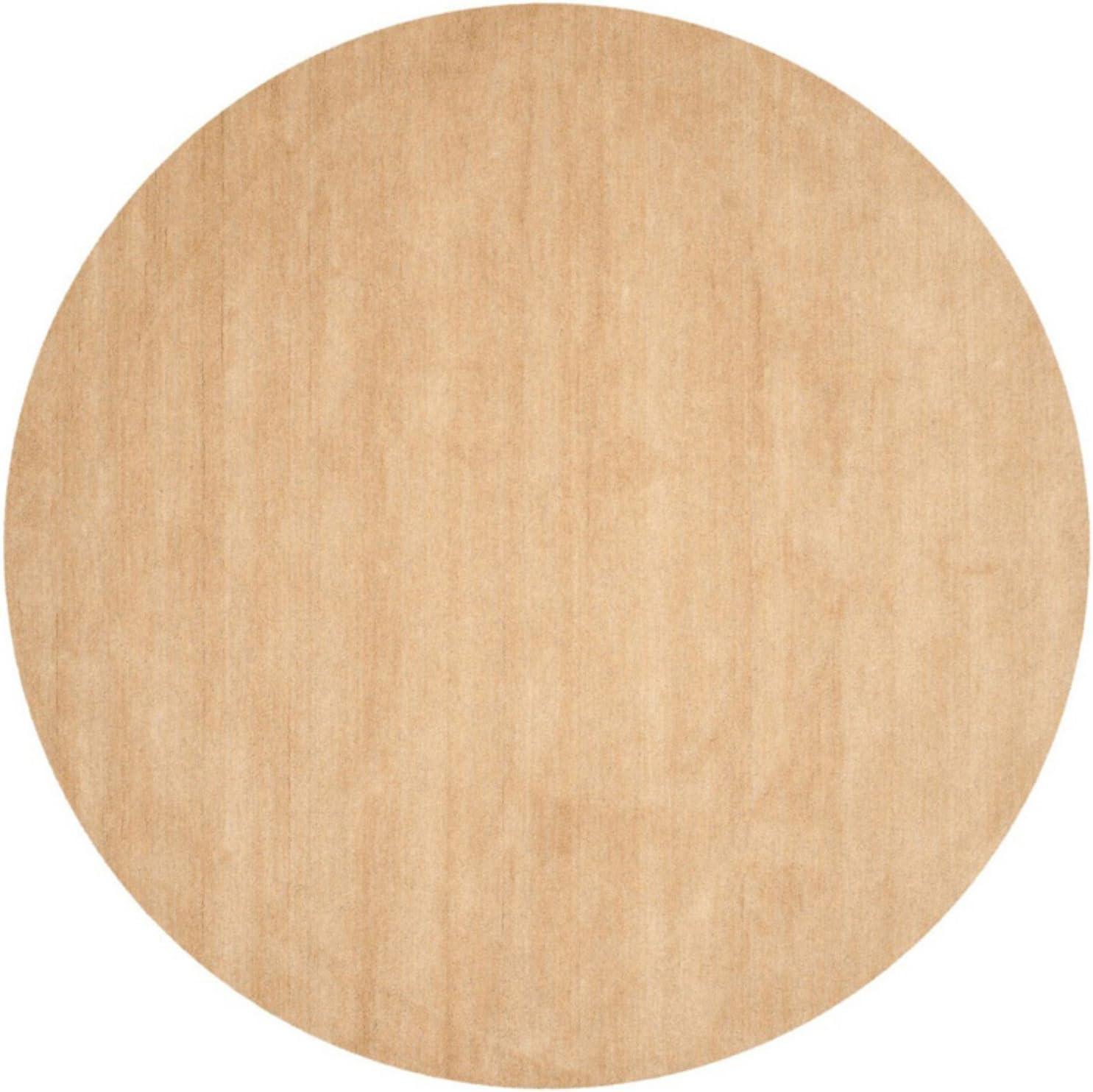 Beige Hand Tufted Wool Area Rug 2' x 3'