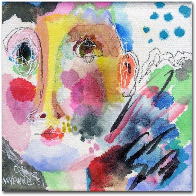 Trademark Fine Art 'Always The Warrior' Canvas Art by Wyanne