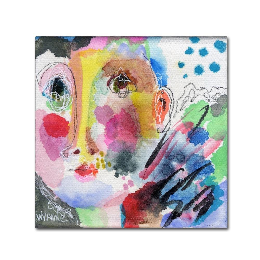 Trademark Fine Art 'Always The Warrior' Canvas Art by Wyanne