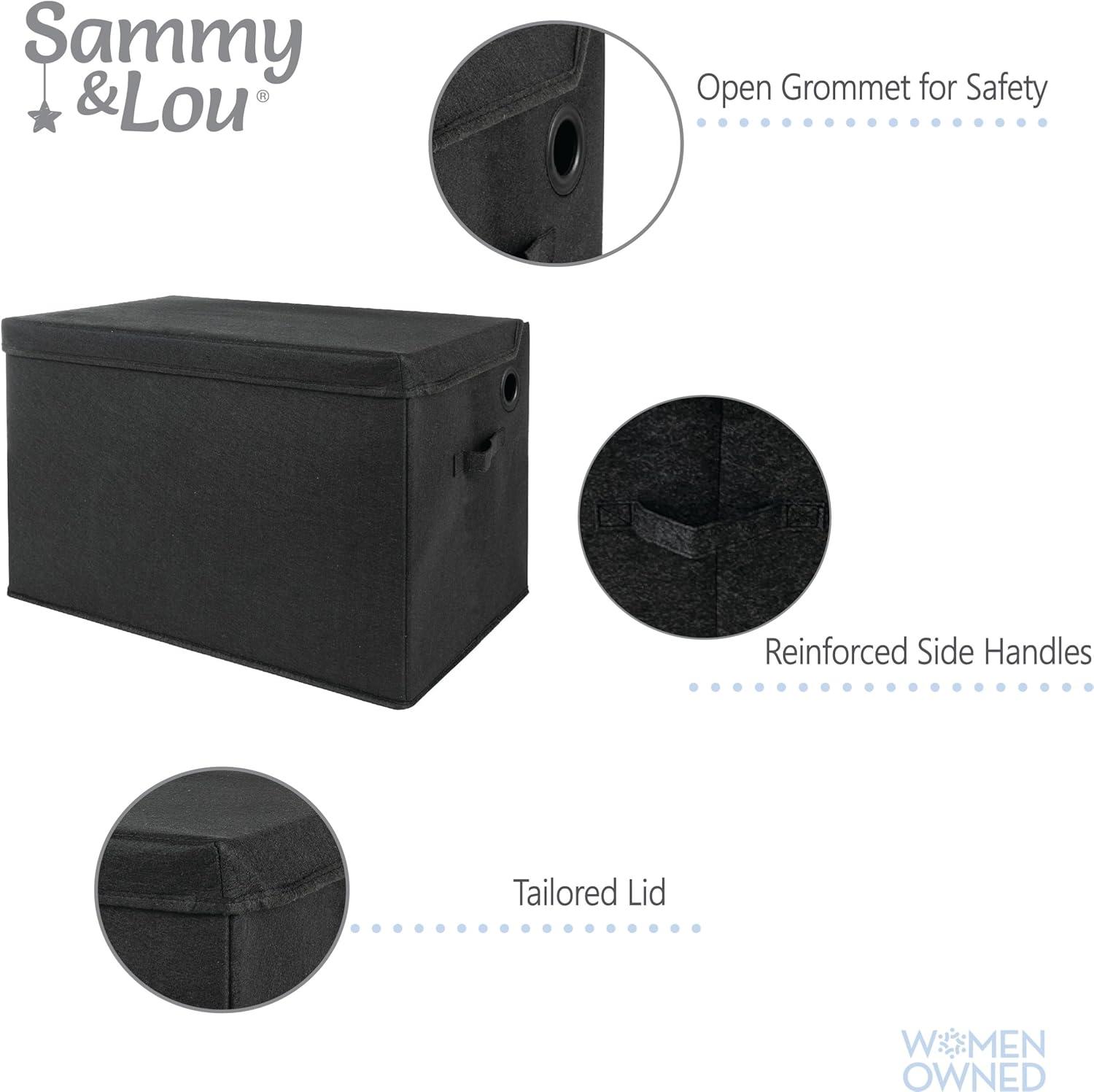 Sammy & Lou Printed Felt Toy Chest