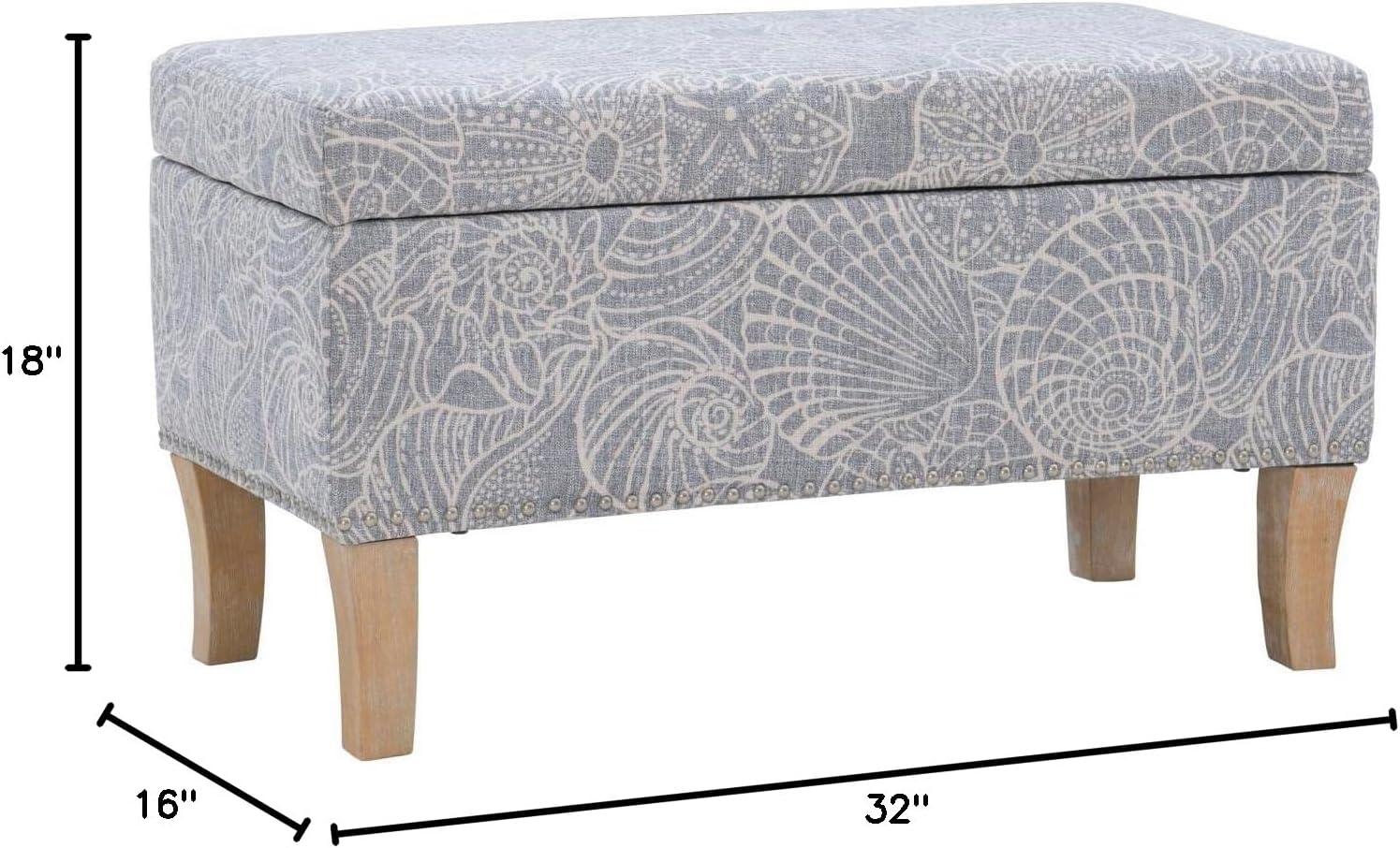 Stephanie Storage Ottoman - Linon