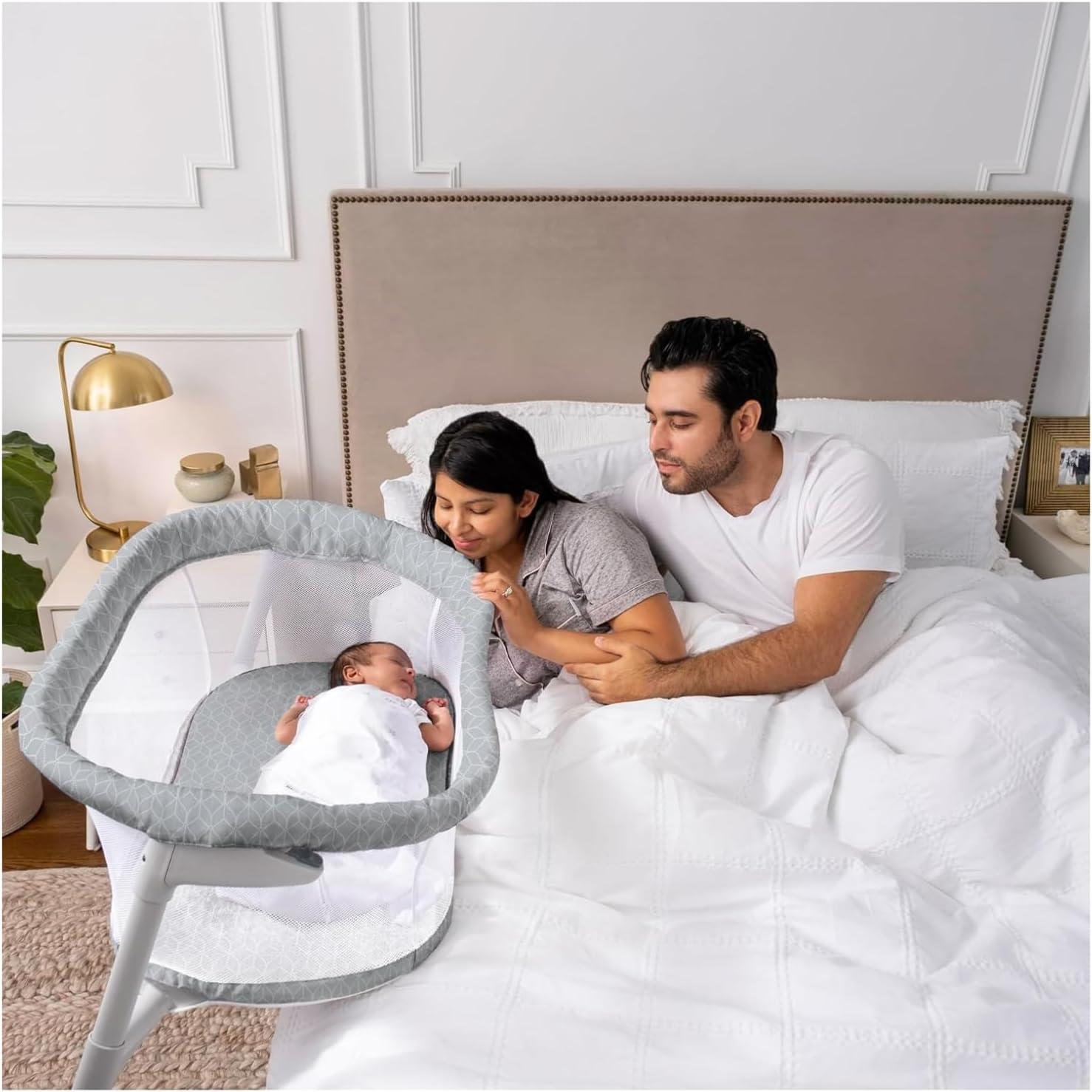 HALO Innovations BassiNest Flex Portable Bassinet - Morning Mist