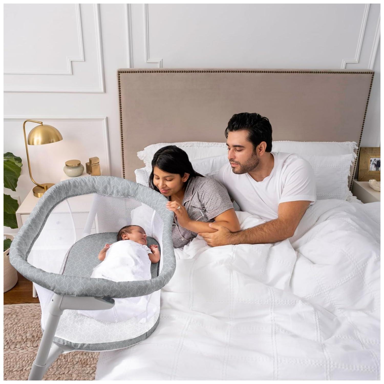 HALO Innovations BassiNest Flex Portable Bassinet - Morning Mist