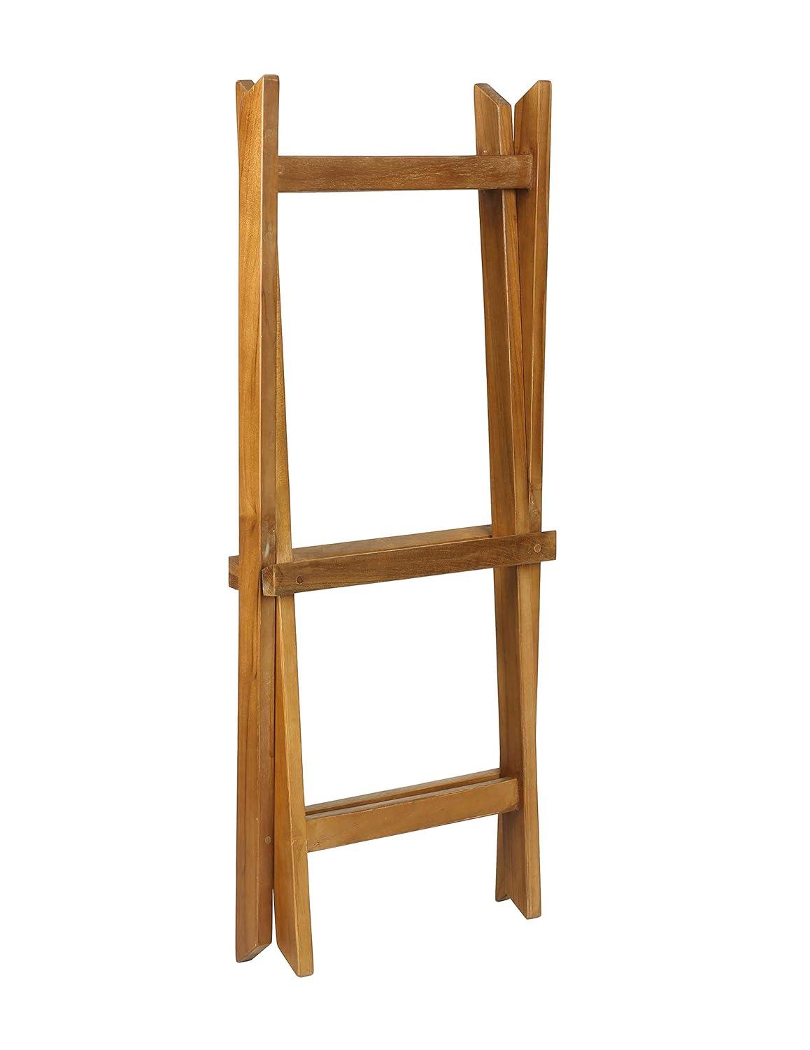 Cecilia Rectangular Teak Outdoor Folding Side Table
