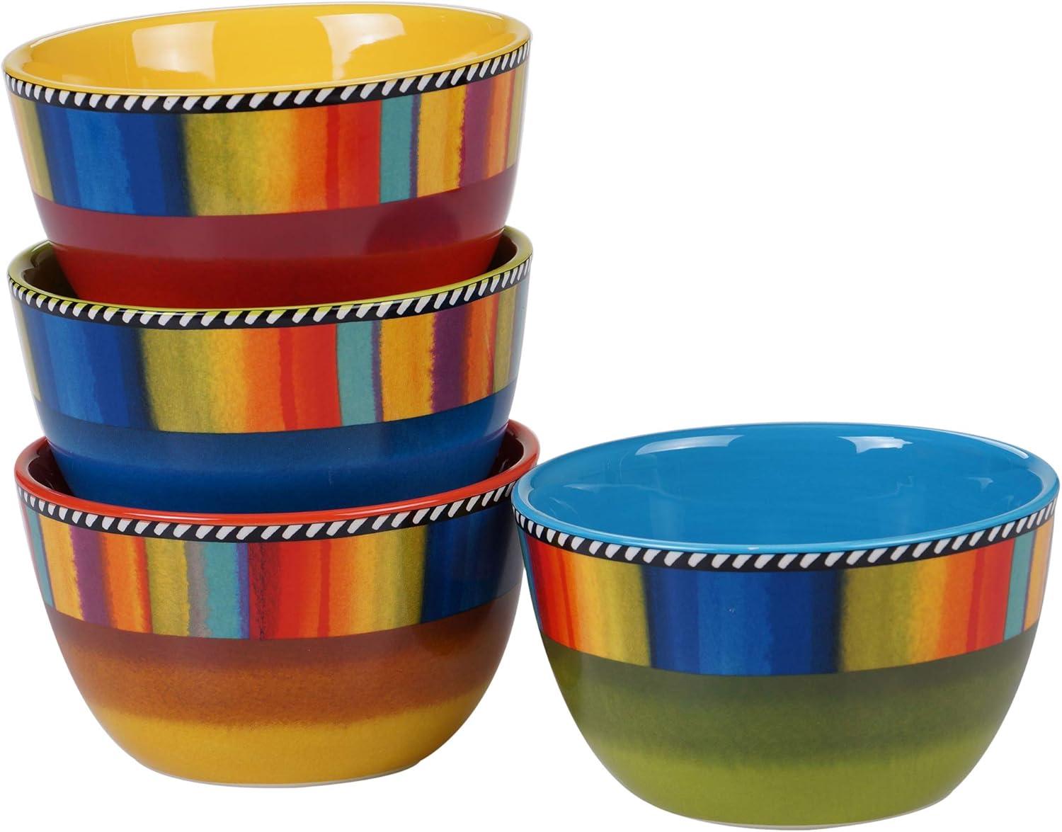 22oz 4pk Earthenware Sierra Ice Cream Bowls - Certified International