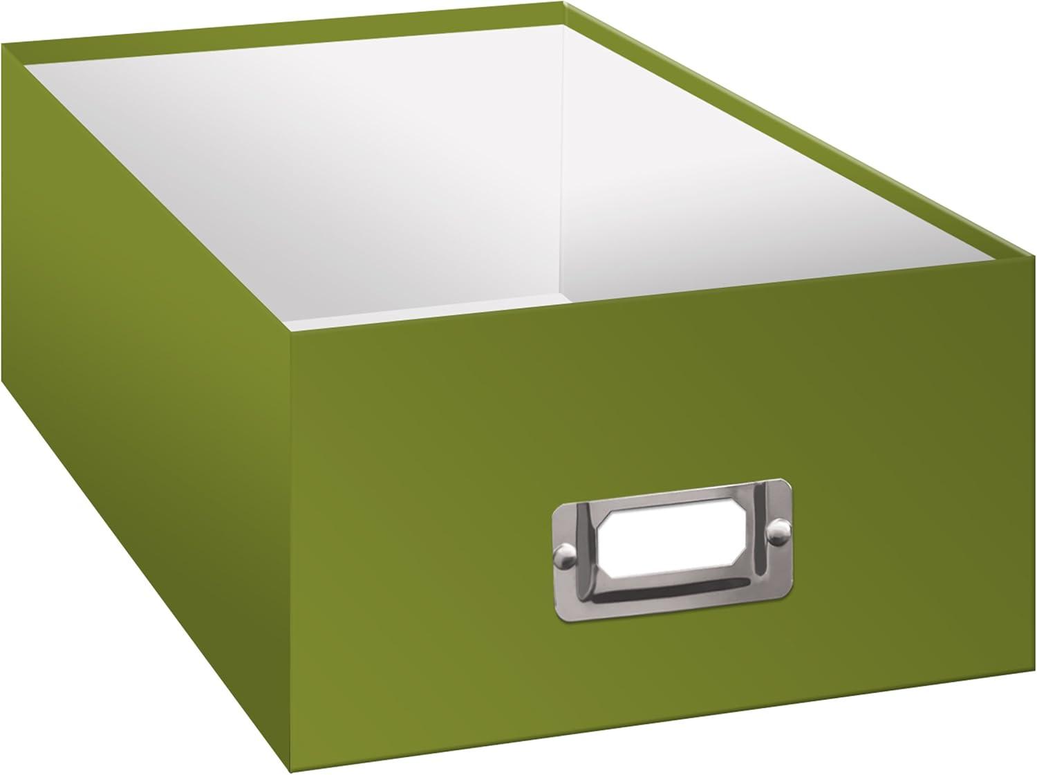 SAGE-GREEN Archival STORAGE Photo Box by Pioneer - 4x6