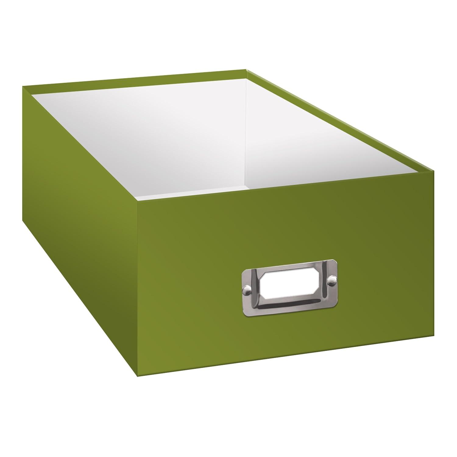 SAGE-GREEN Archival STORAGE Photo Box by Pioneer - 4x6