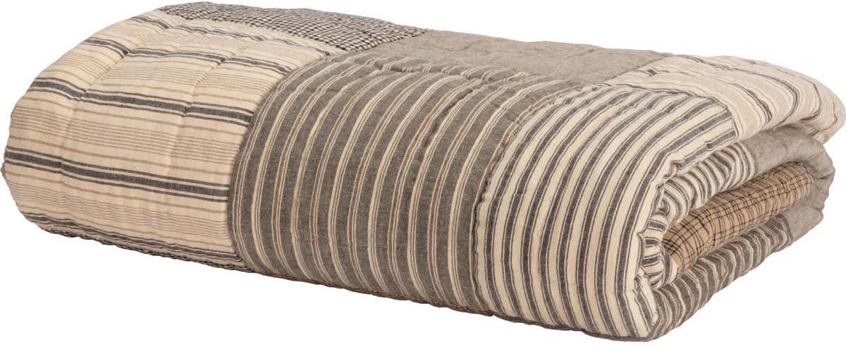 VHC Brands Sawyer Mill Handmade Throw Blanket