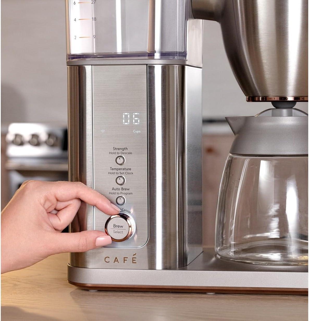 Café 10-Cup Specialty Drip Coffee Maker with Glass Carafe