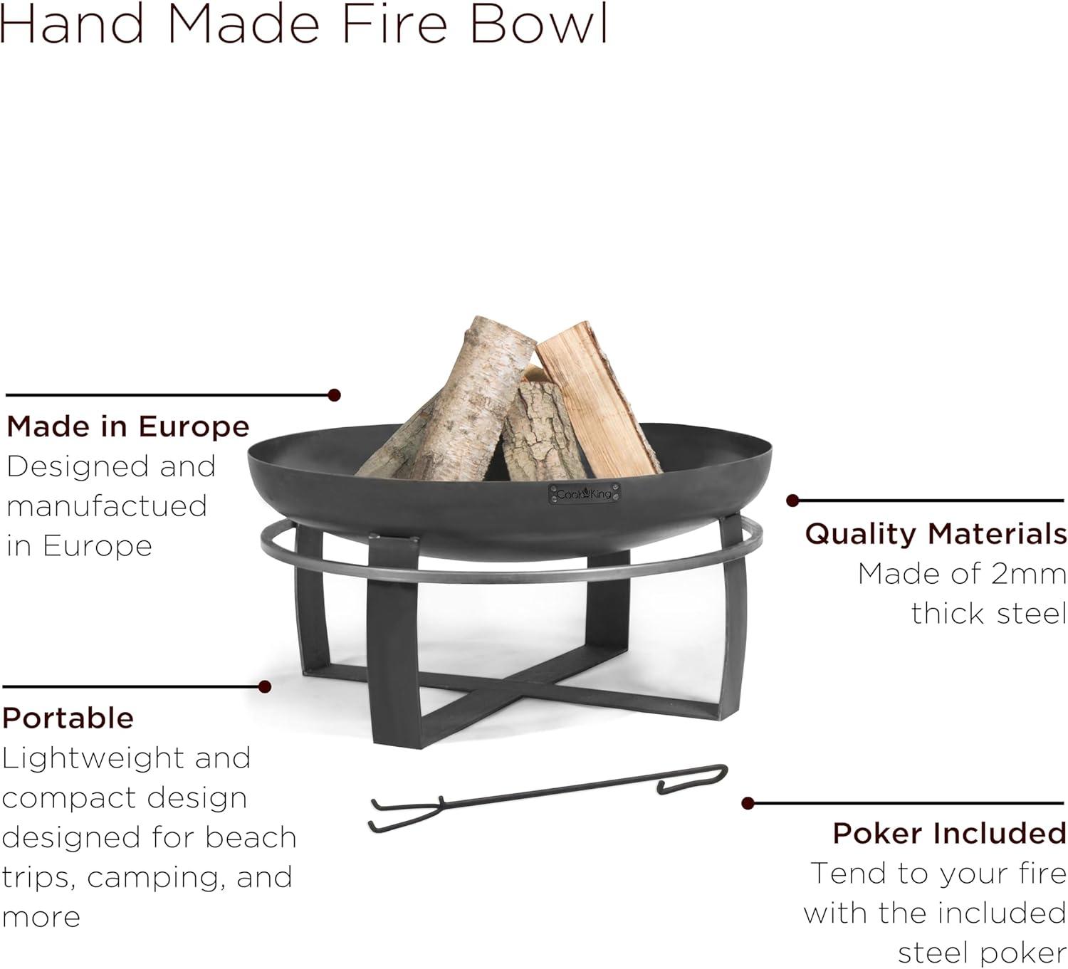 Cook King Viking Wood Burning Fire Pit