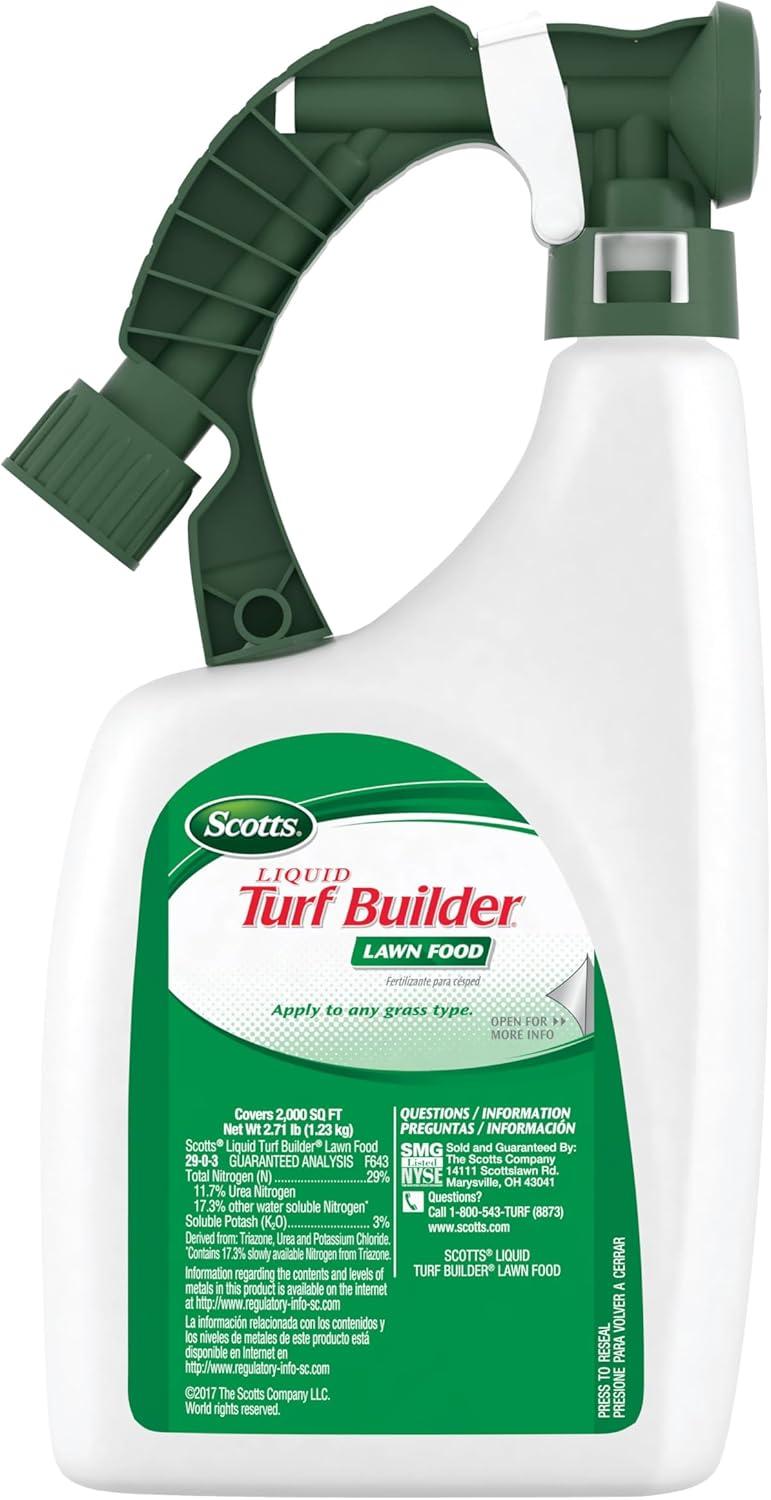 Scotts 32oz Liquid Turf Builder Lawn Food