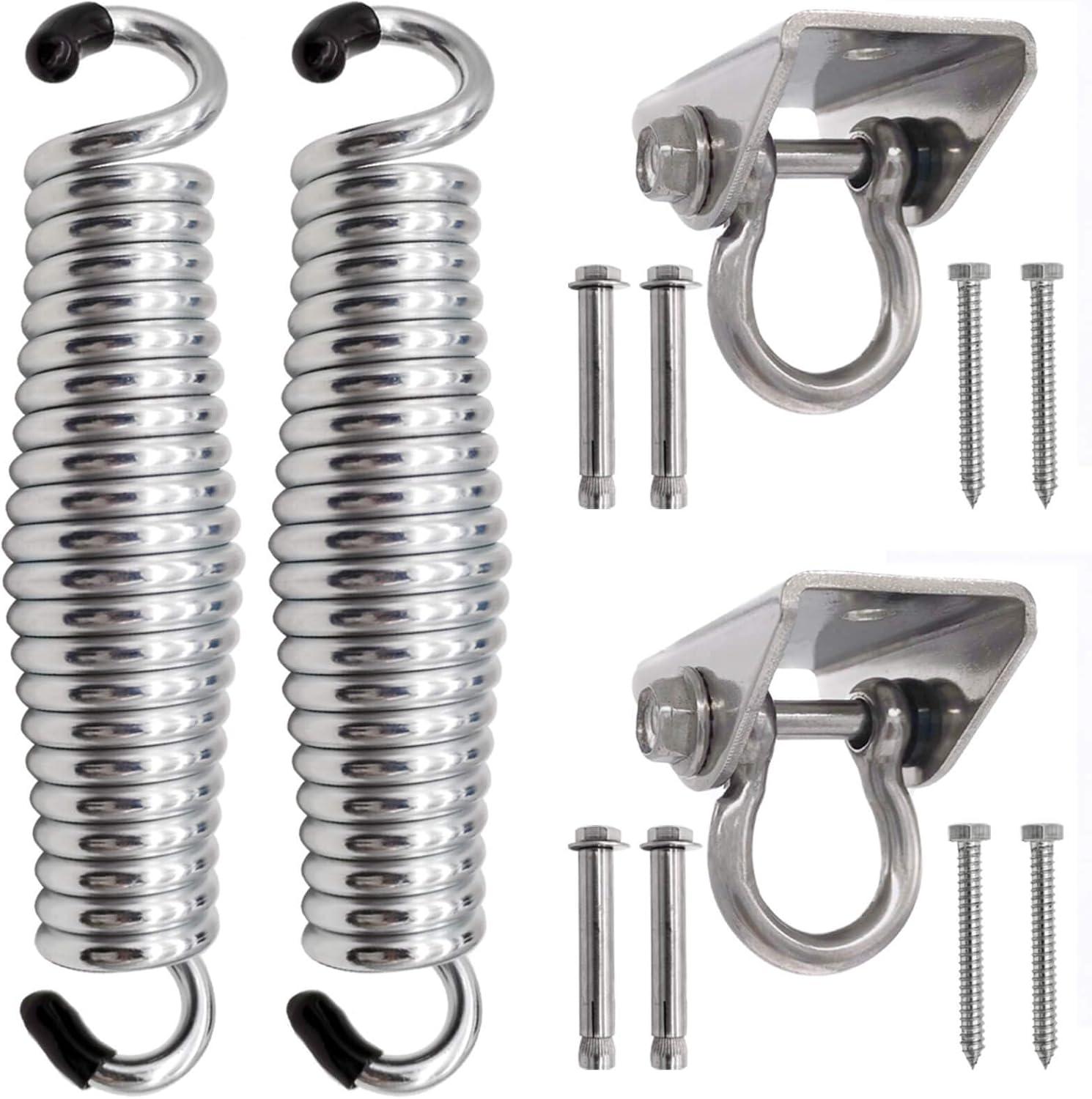 Heavy Duty Stainless Steel Porch Swing Hanging Kit