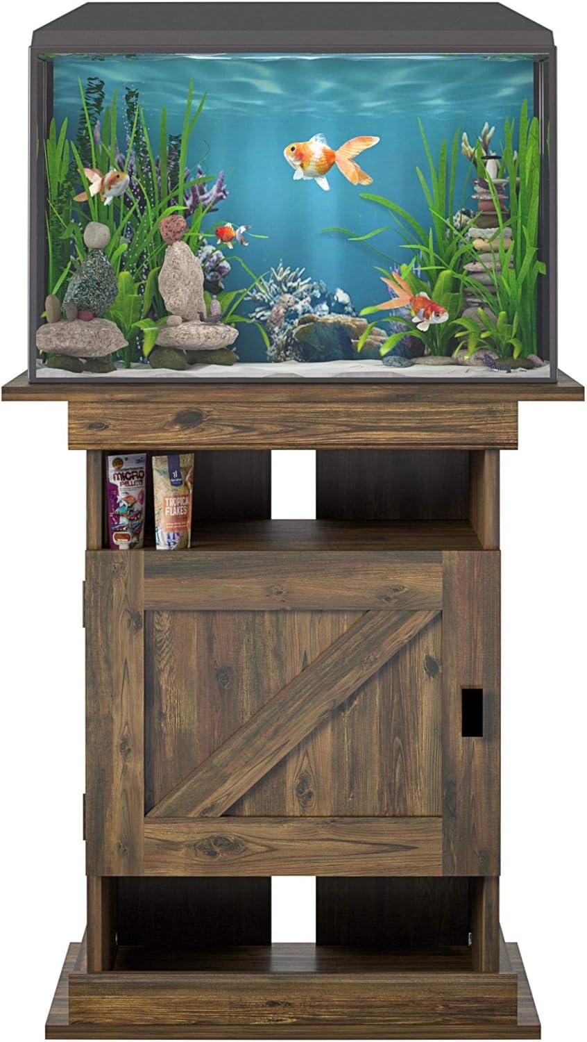 Farmington 10/20 Aquarium or Terrarium Tank Stand, Rustic