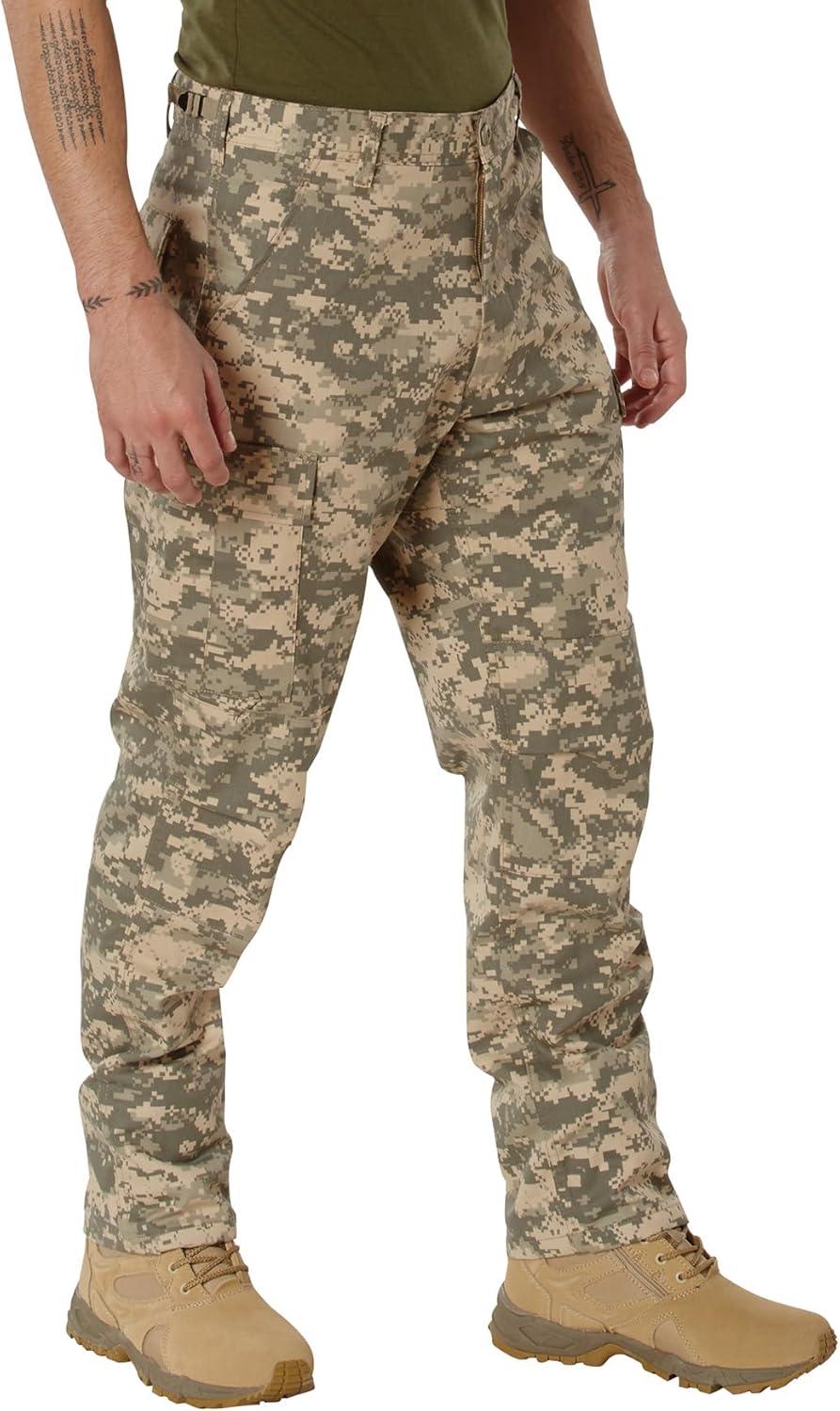 Rothco Camo BDU Pants, ACU Digital Camo, 2X-Large