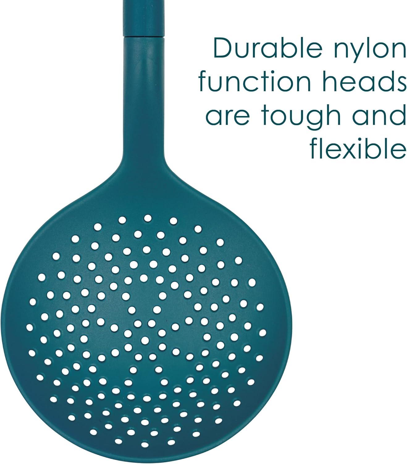 Rachael Ray Rachael Ray Lazy Tool Kitchen / Cooking Utensils Set, 2 Piece, Teal
