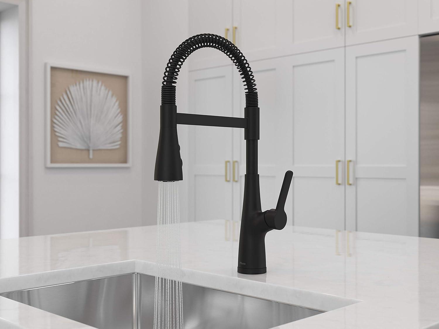 Neera Culinary Look Pull Down Single Handle Kitchen Faucet