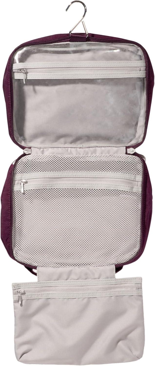 baggallini Hanging Travel Toiletry Kit - MULBERRY