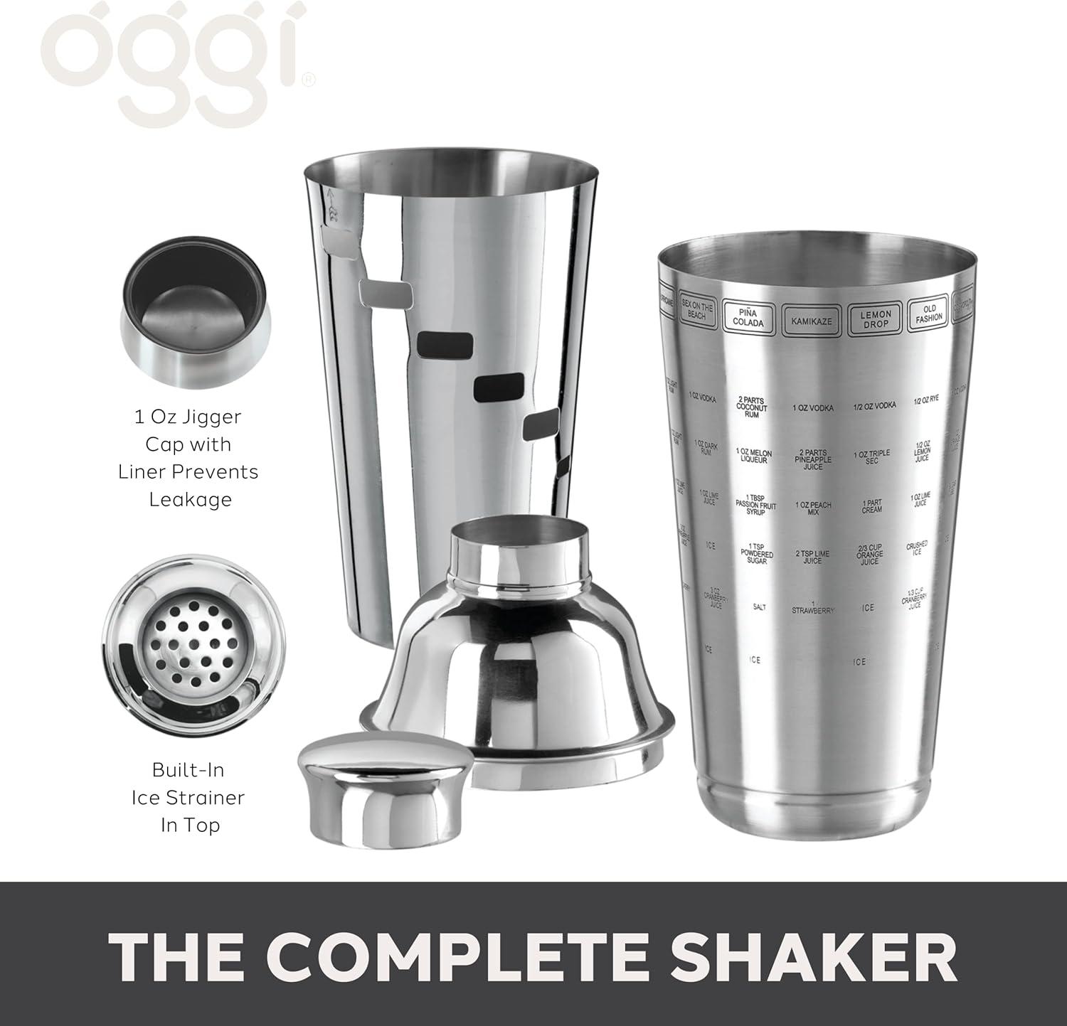 Oggi Dial-a-drink Shaker