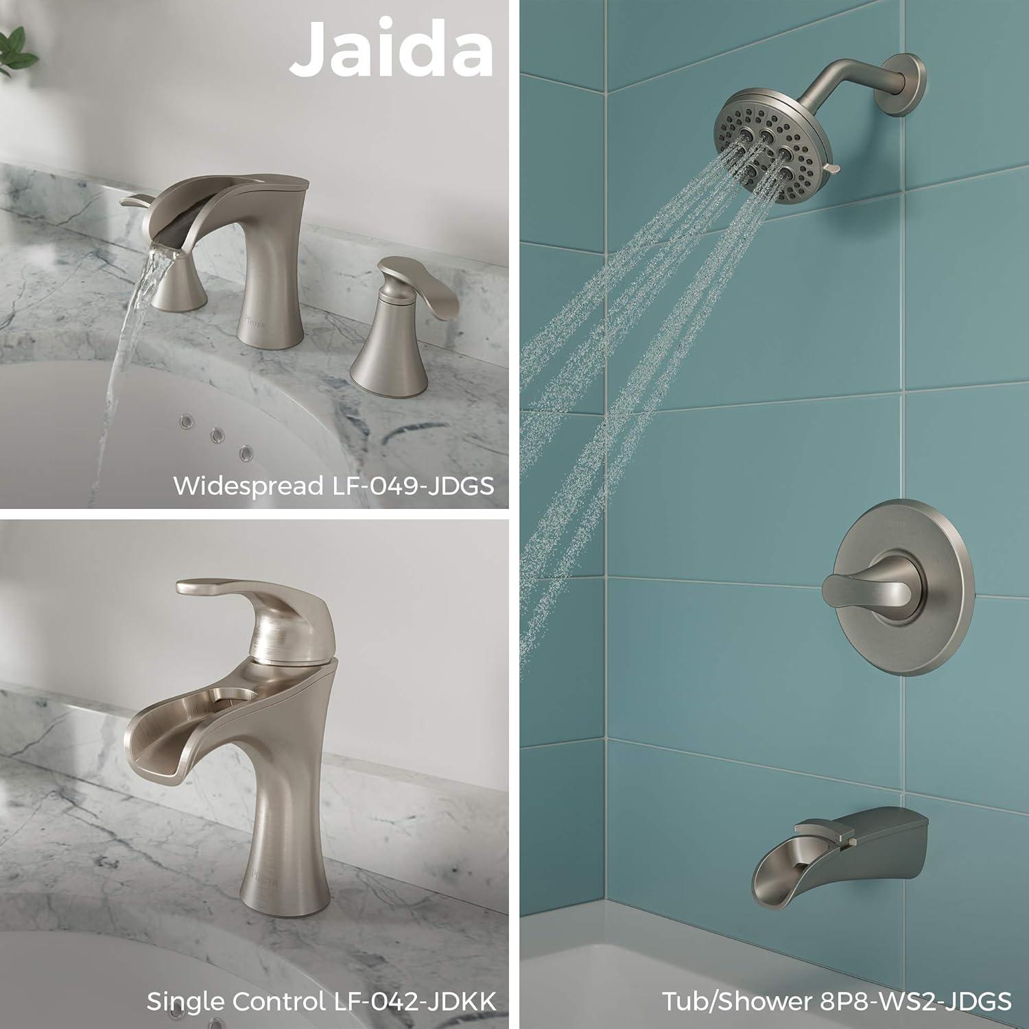 Jaida Centerset Single hole Bathroom Faucet with Drain Assembly