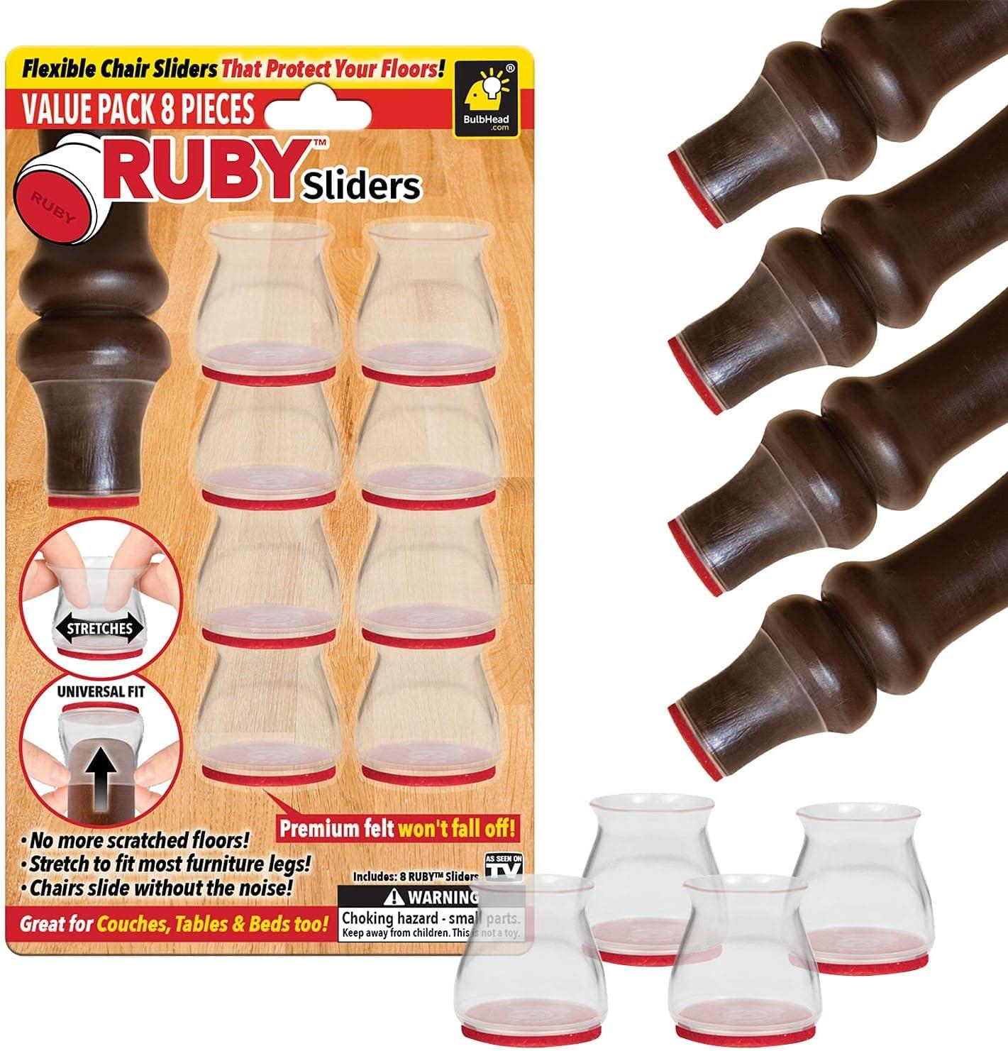 Ruby Sliders, as Seen on TV by BulbHead - Red Means They’re Authentic - 8 Pack