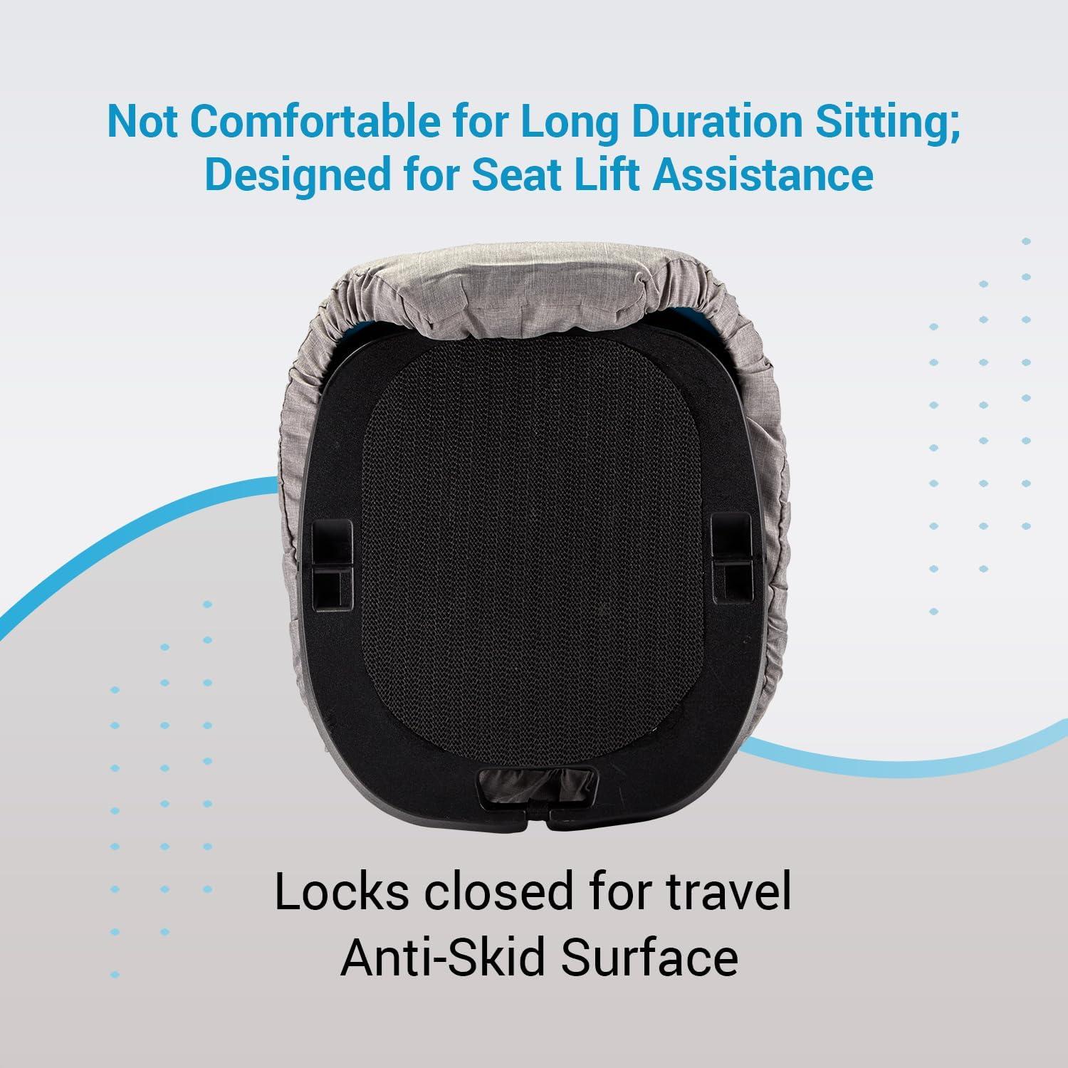 Premium Electric Lifting Cushion v2 by SeatBoost. Powerful Motor to Assist in Standing - Chair Lift Device – Easy Setup, Simple to Use - Power Seat for 100% Sit-to-Stand Lift Supports up to 240 lbs