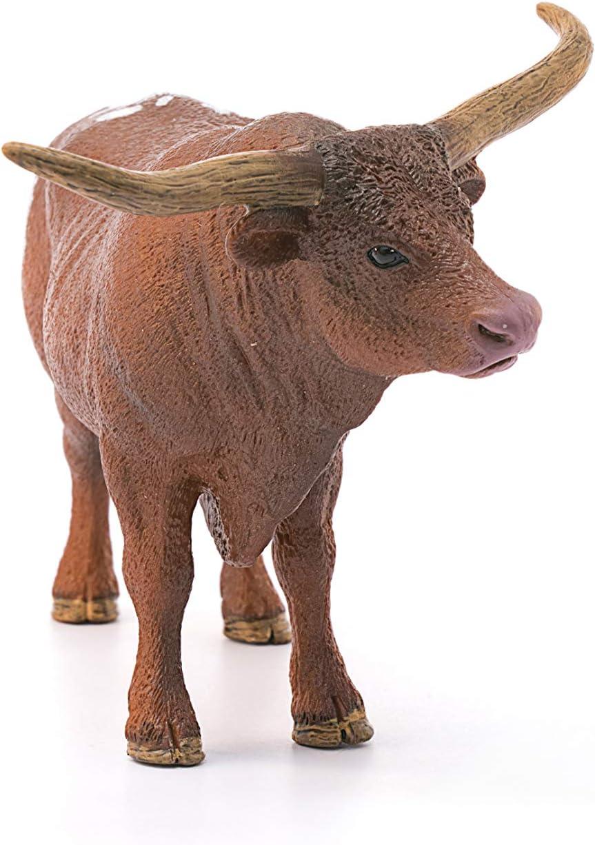 Texas Longhorn Bull Figure by Schleich 13866