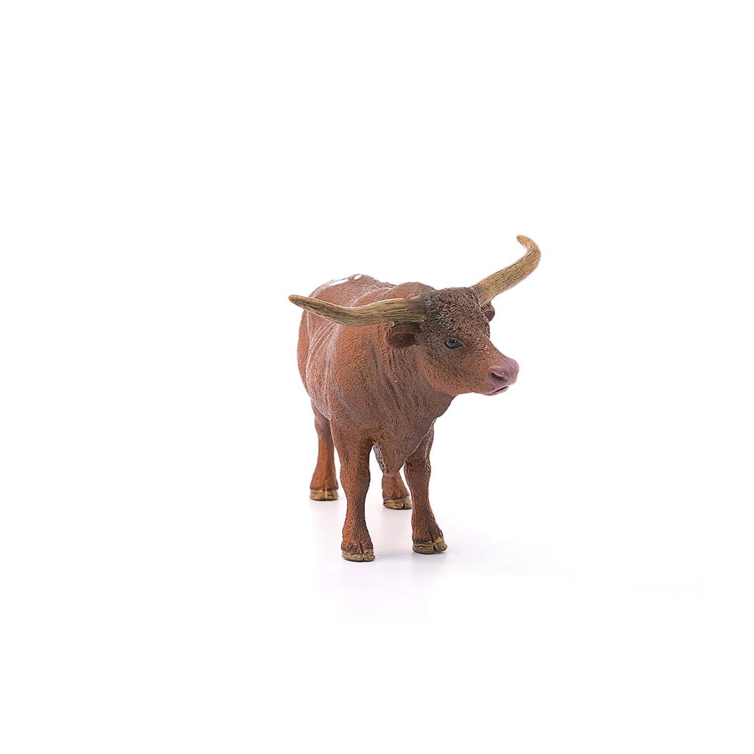 Texas Longhorn Bull Figure by Schleich 13866