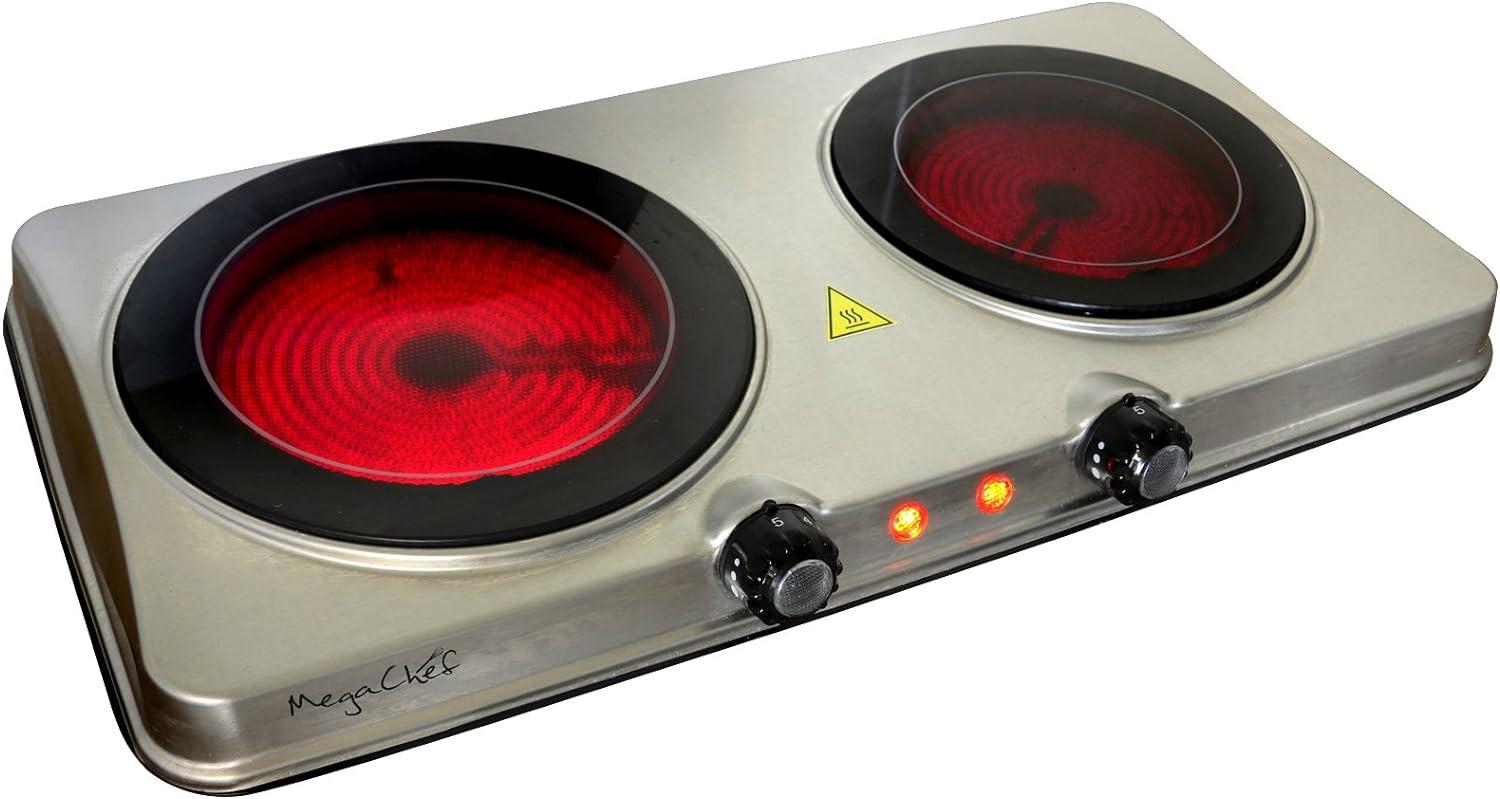 Mega Chef Mega Chef 1700 Watt Electric Double Hot Plate