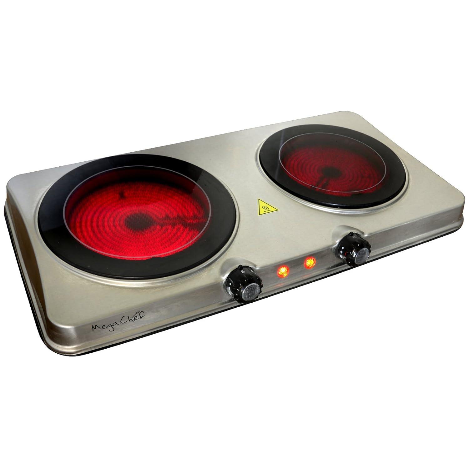 Mega Chef Mega Chef 1700 Watt Electric Double Hot Plate