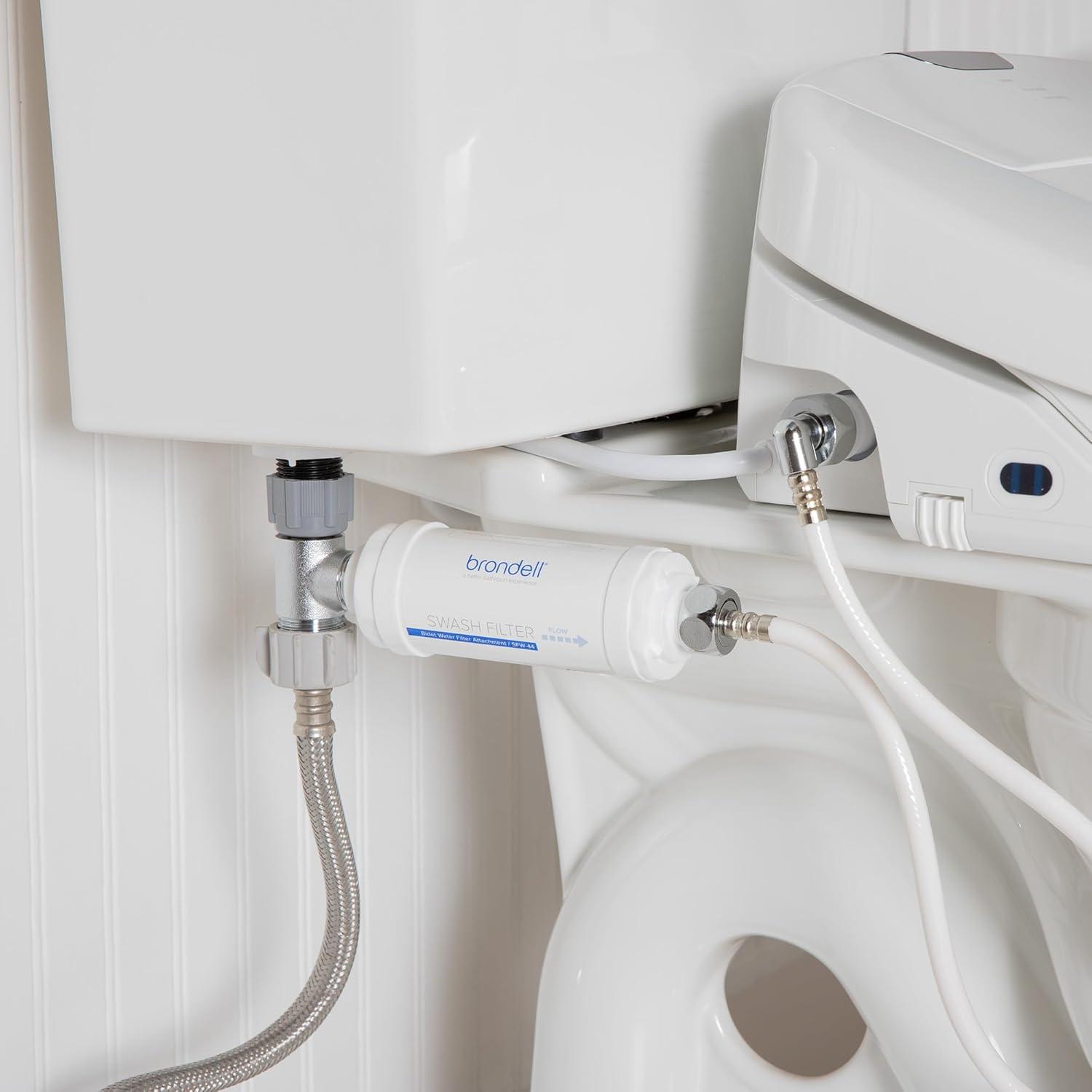 Swash Bidet Water Filter in White