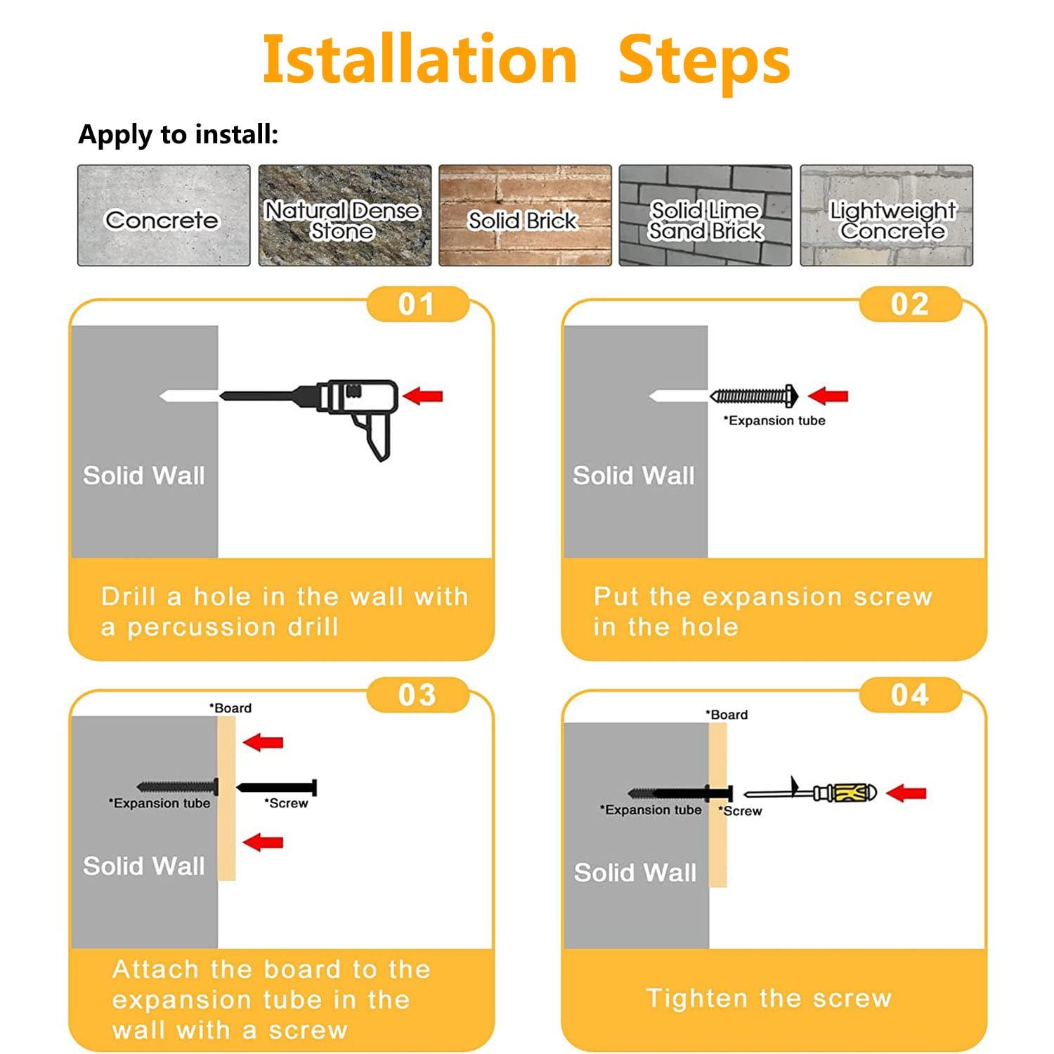 Cat Wall Shelves and Furniture Set with Condos, Perches, Bridge Ladders, Sisal Scratching Posts - Steps and Houses for Cats (A)