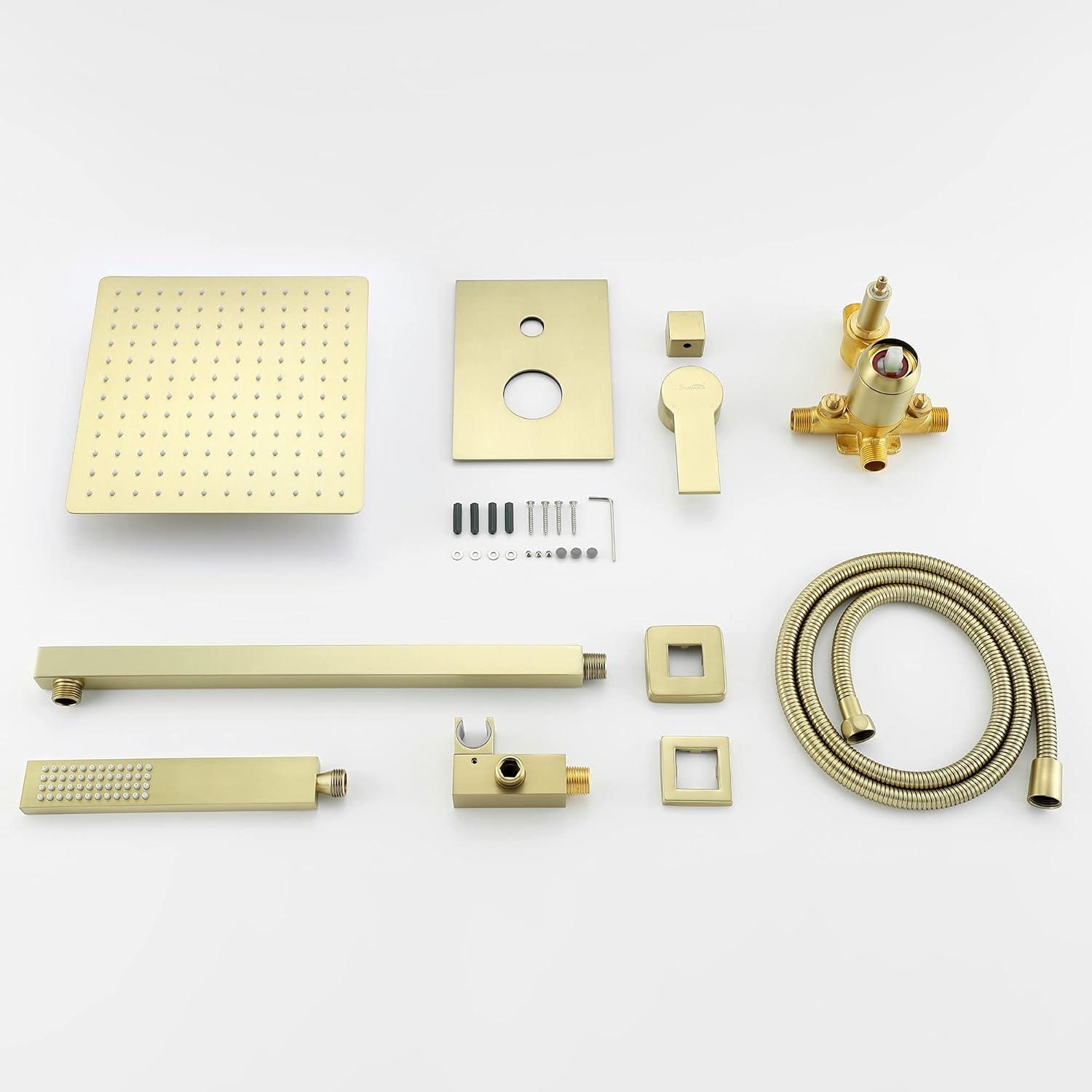 SHAMANDA All-In-One Kit with Rough in-Valve 88003BG