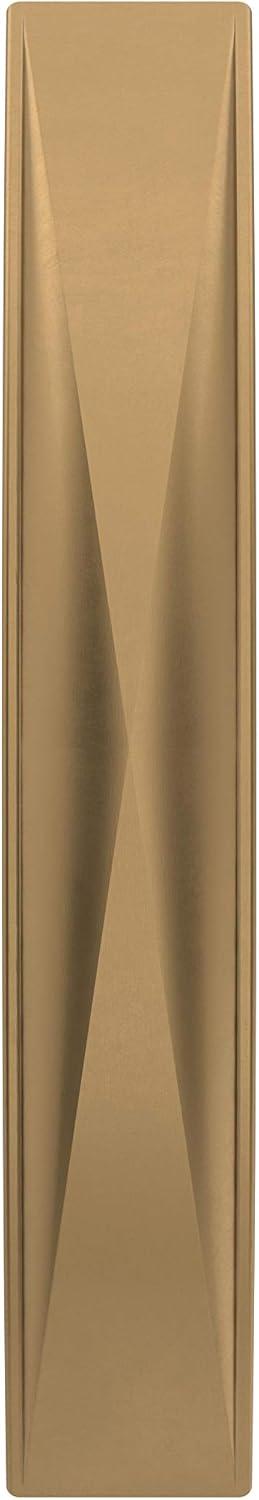 Champagne Bronze Modern Arch Cabinet Pull with Mounting Hardware