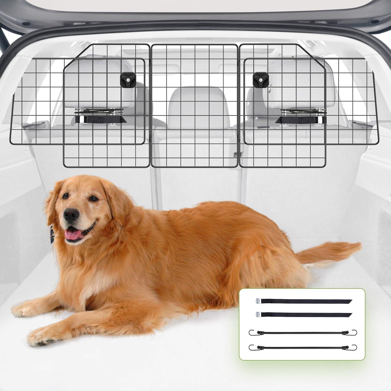 Pawple Dog Barrier, Car & SUV Adjustable Pet Barrier, Universal Fit