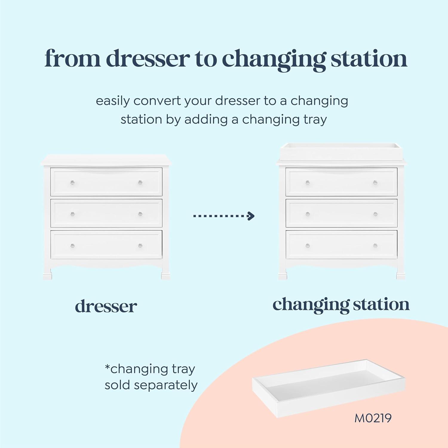 Kalani 3 Drawer Dresser